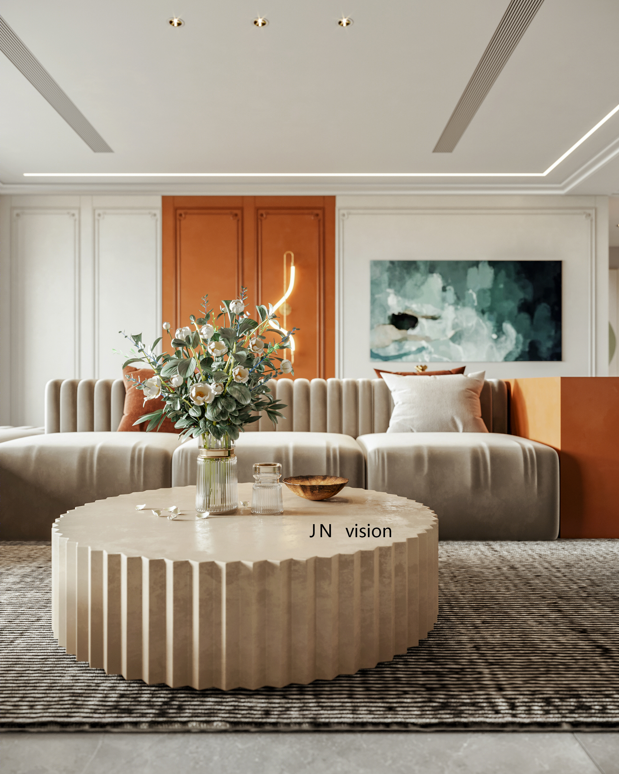 现代简约精致住宅，打造温馨舒适家居环境-2