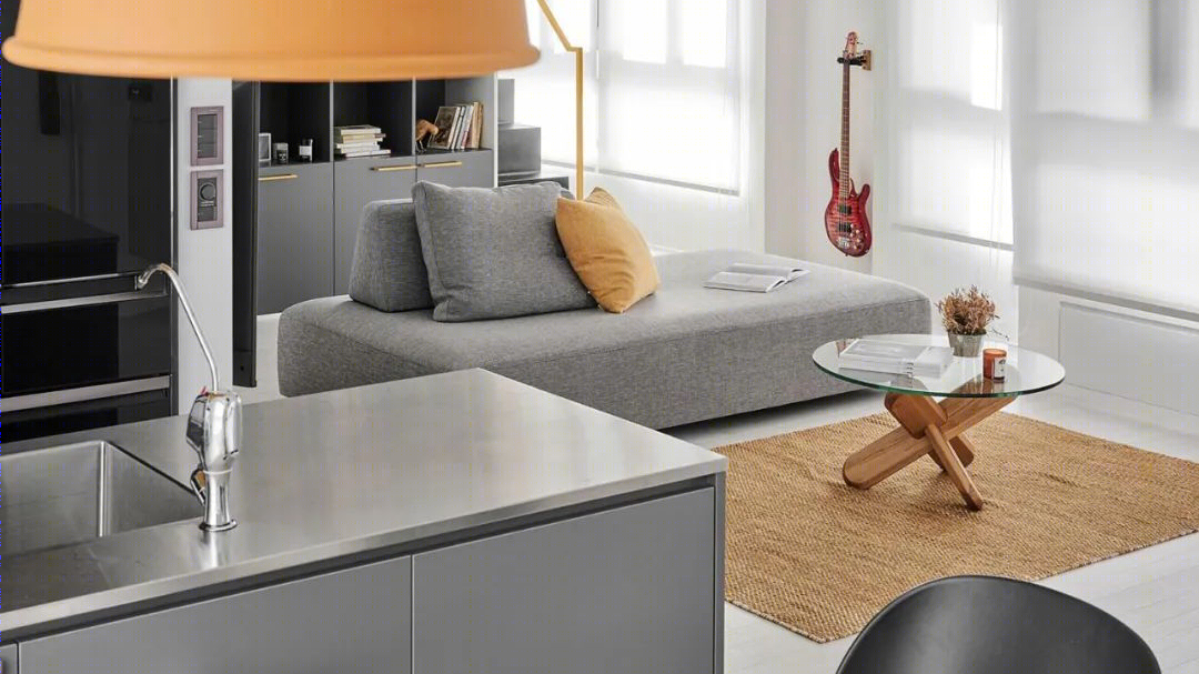 色彩斑斓的魔术空间 · 76 平米小户型的创意设计丨方构制作空间设计-13