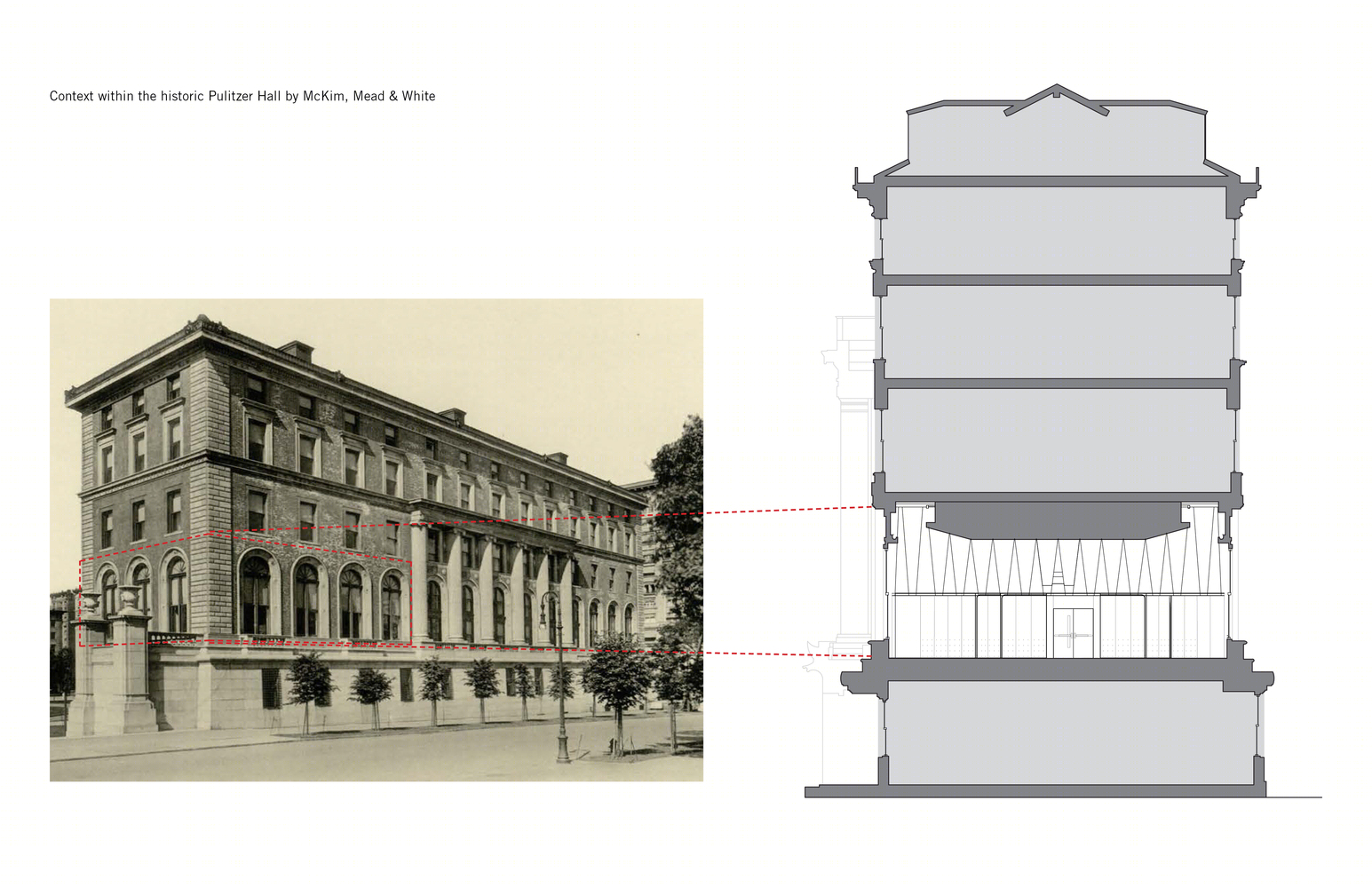 哥伦比亚大学新闻学院演讲厅·双面空间与历史创新的融合-27