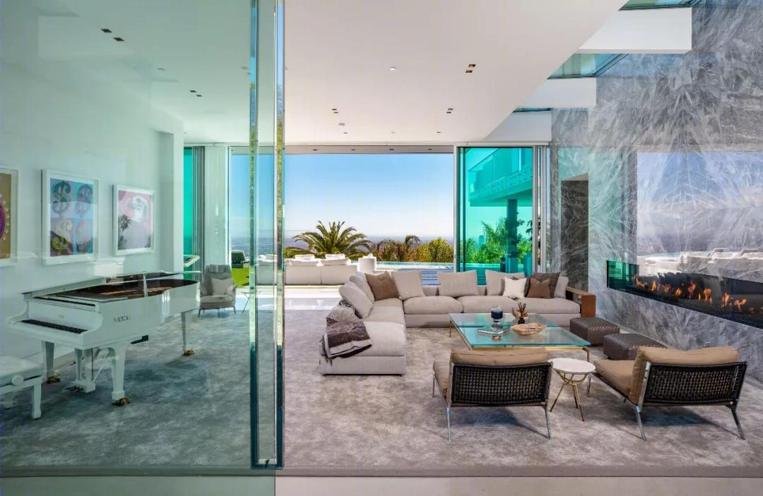 洛杉矶 850 万美金超级山顶豪宅，自然与奢侈的完美融合-49