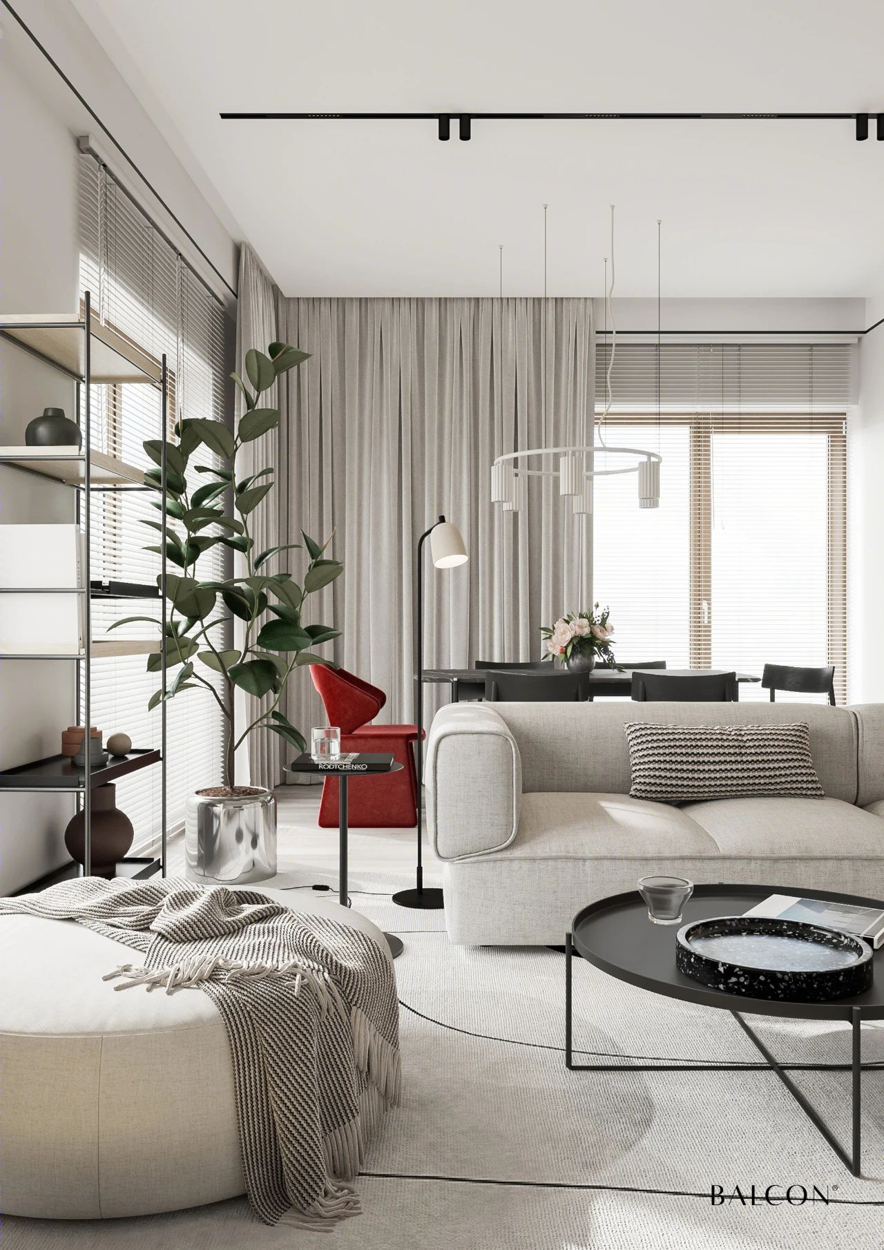 水晶花园丨Balcon Design Studio-57