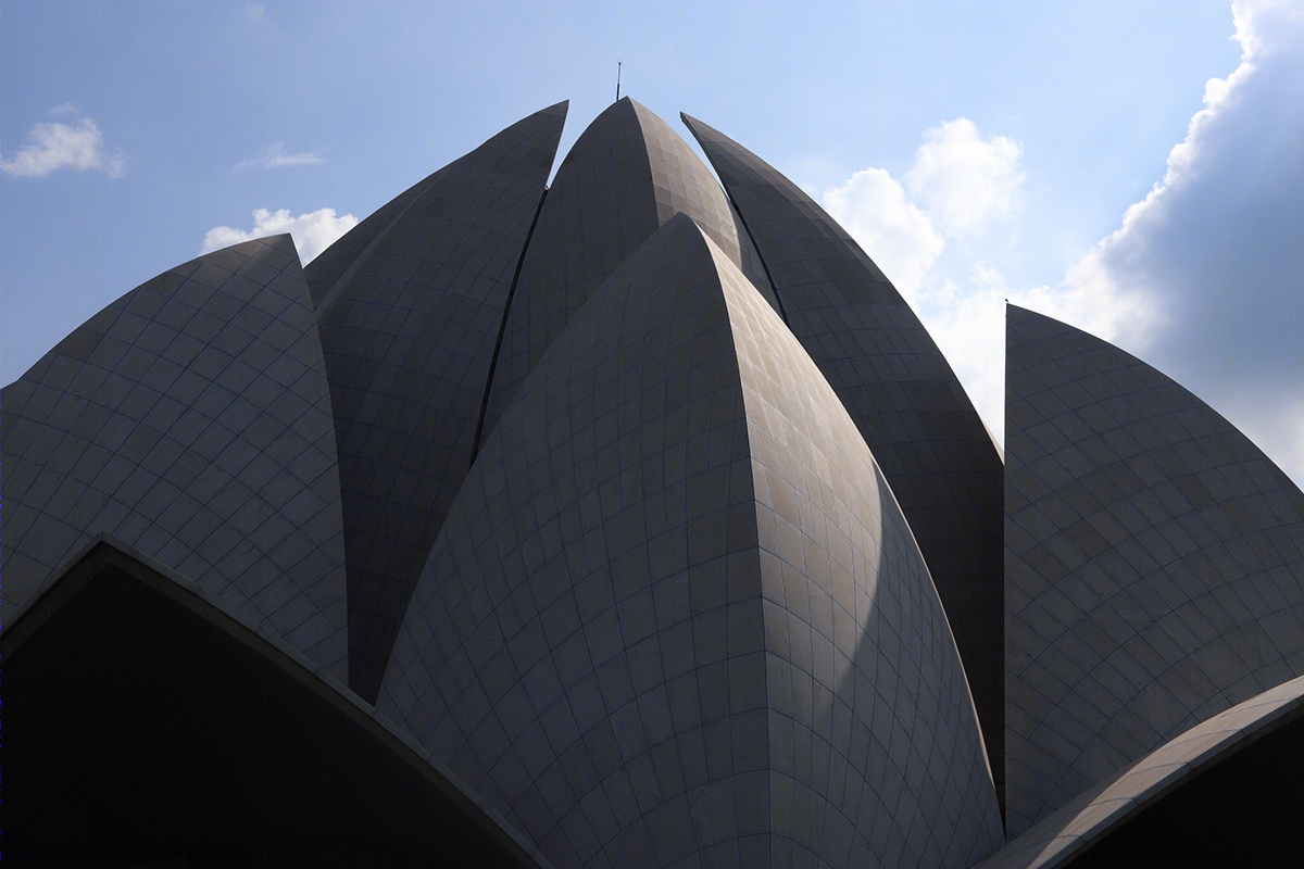 LOTUS TEMPLE丨印度-0