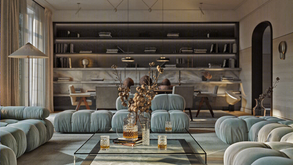 巴黎历史公寓翻新设计丨法国巴黎丨KSh Design-3