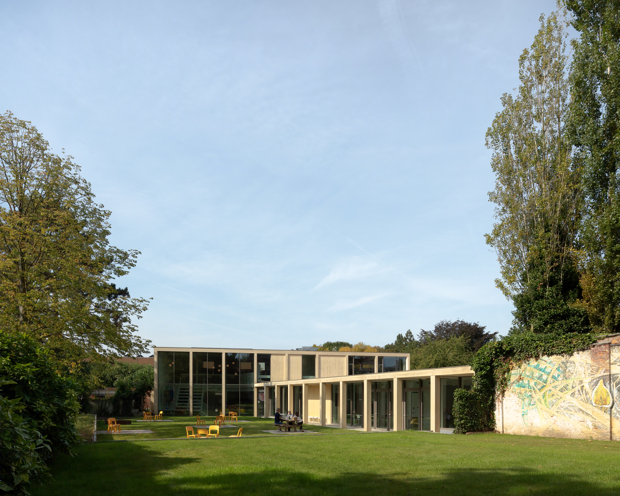 Edegem 社区中心丨比利时丨Marc Koehler Architects-25