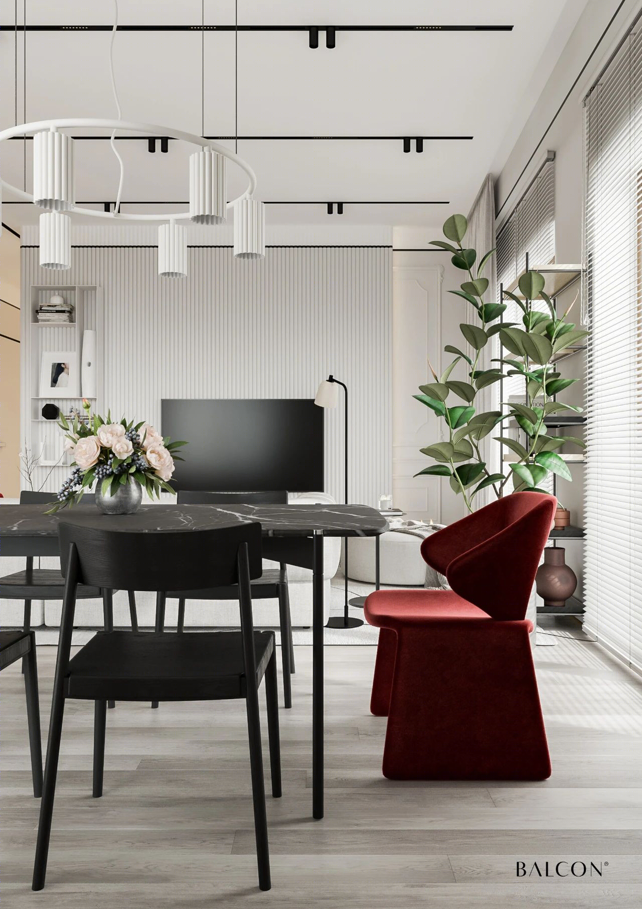 水晶花园丨Balcon Design Studio-58