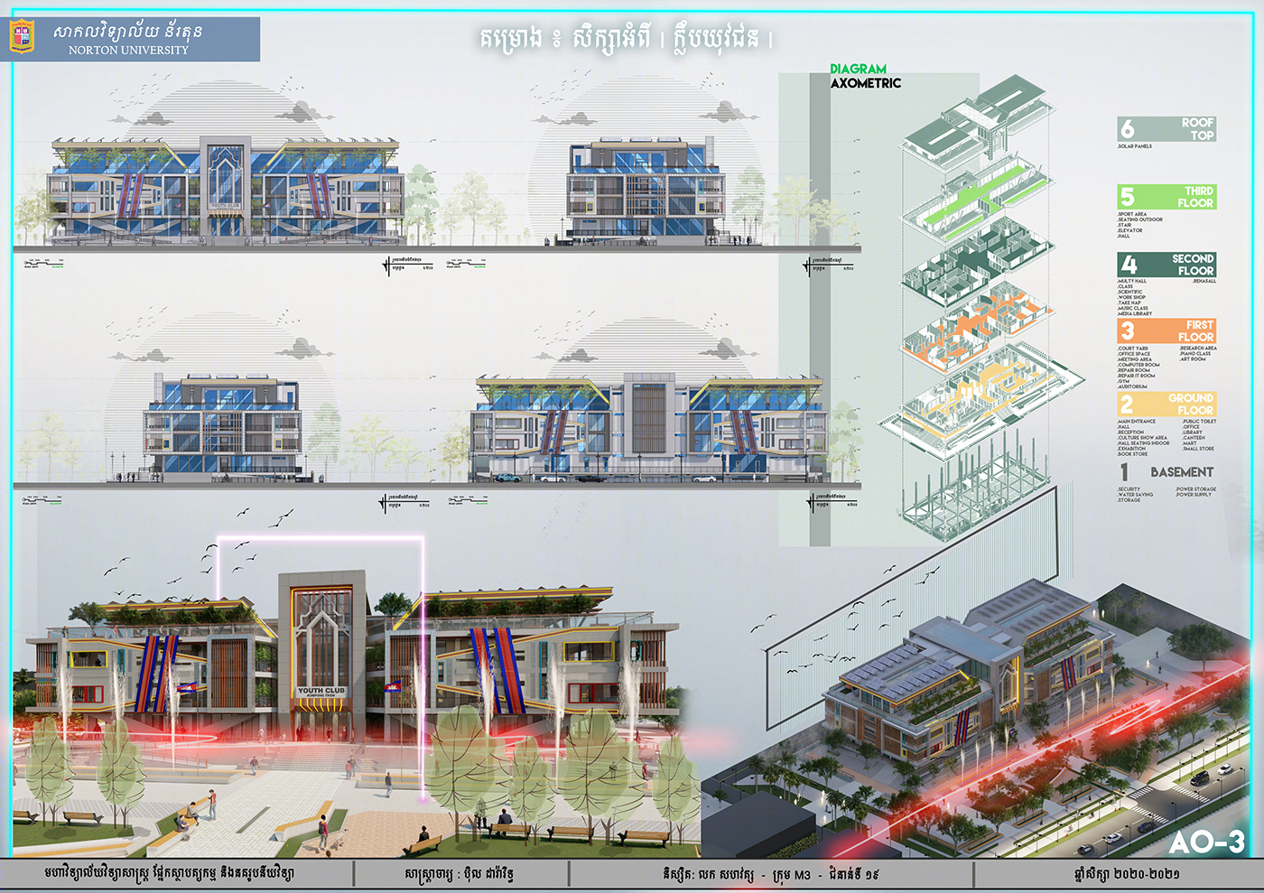 YOUTH-CLUB KAMPONG THOM KHMER ARCHITECTURE-7