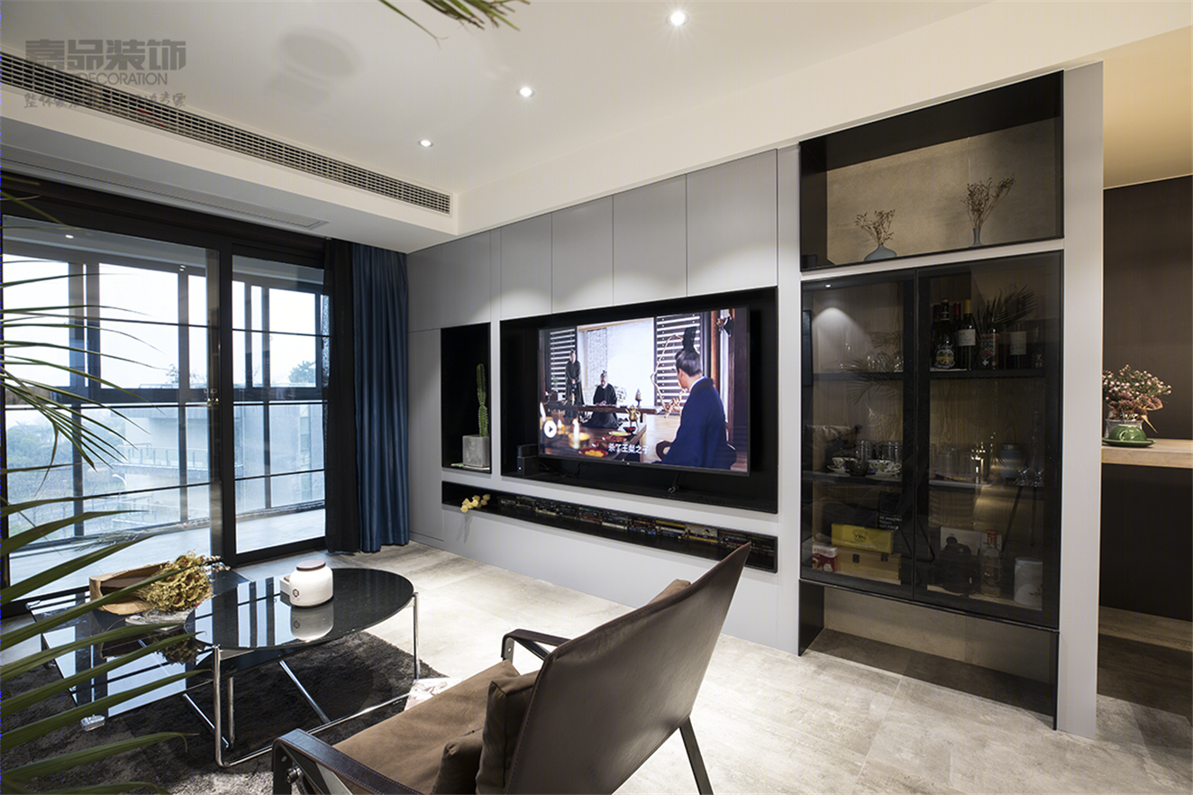 嘉品装饰打造 138M2 现代简约艺 HOUSE-2