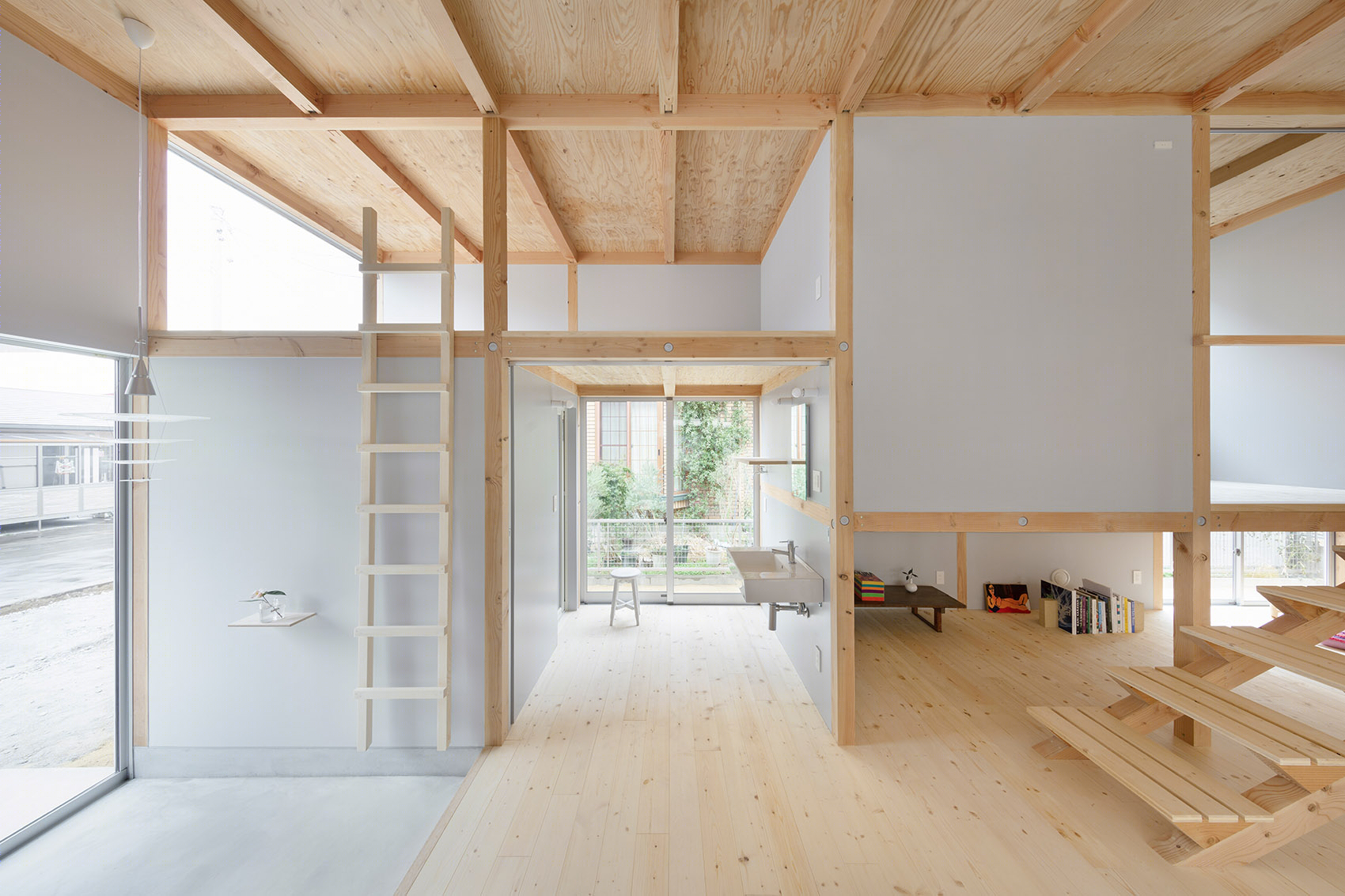 日本 K 住宅 | 柱网划分空间,打造多变生活体验-11