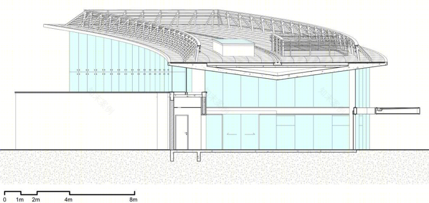 巴西 Pelotas 混合使用建筑 Casa Una，公共公园中的多功能建筑-38