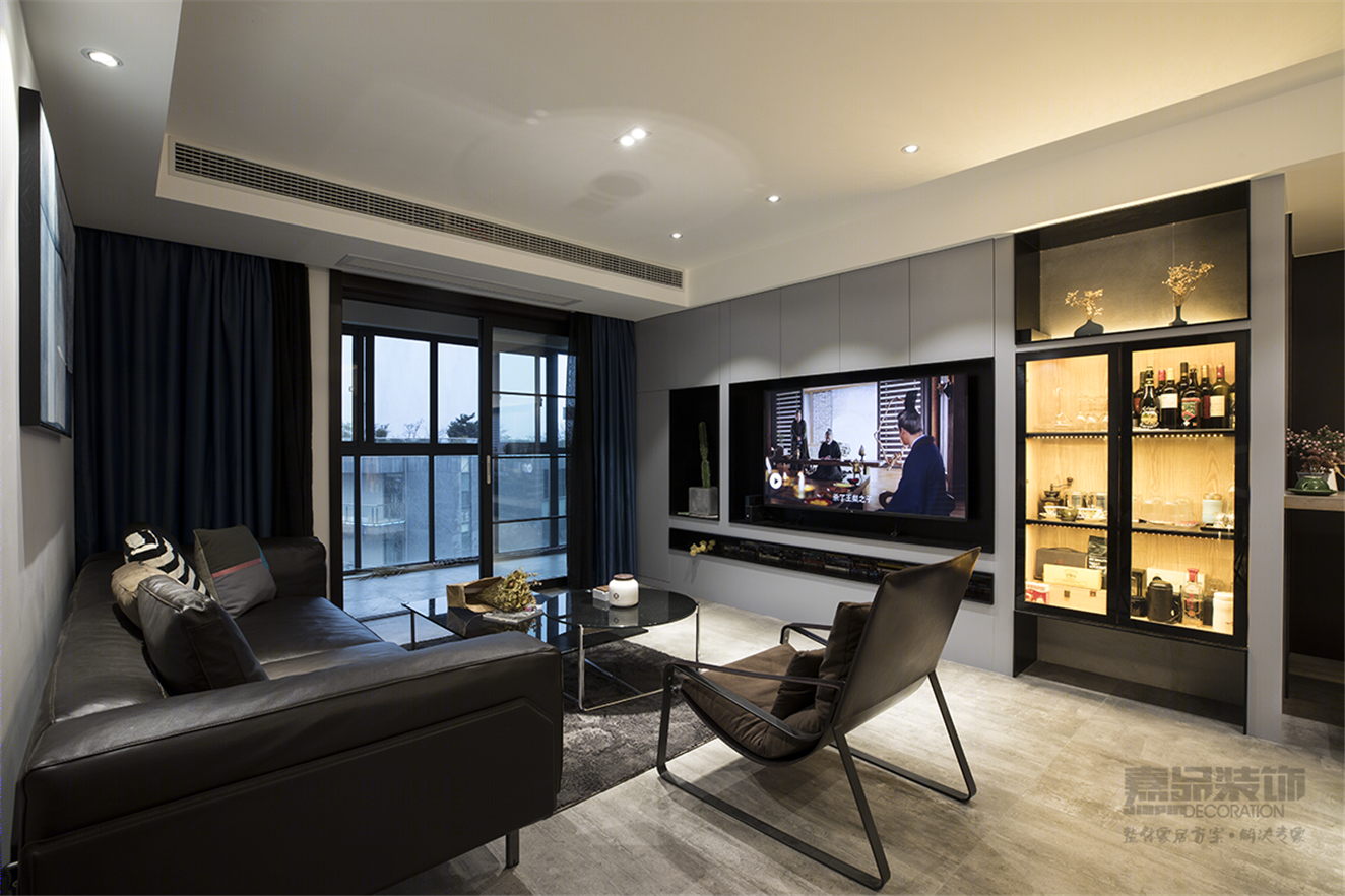 嘉品装饰打造 138M2 现代简约艺 HOUSE-3