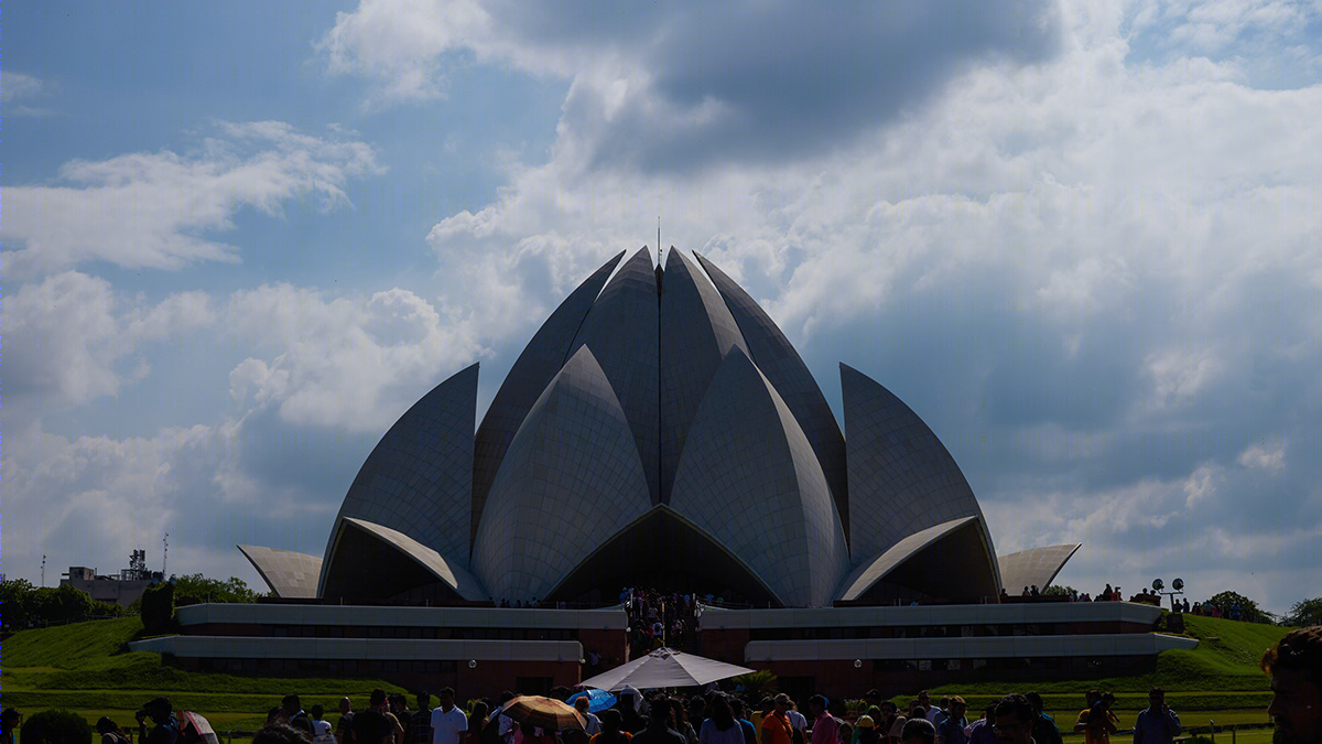 LOTUS TEMPLE丨印度-5