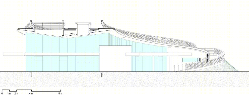 巴西 Pelotas 混合使用建筑 Casa Una，公共公园中的多功能建筑-39