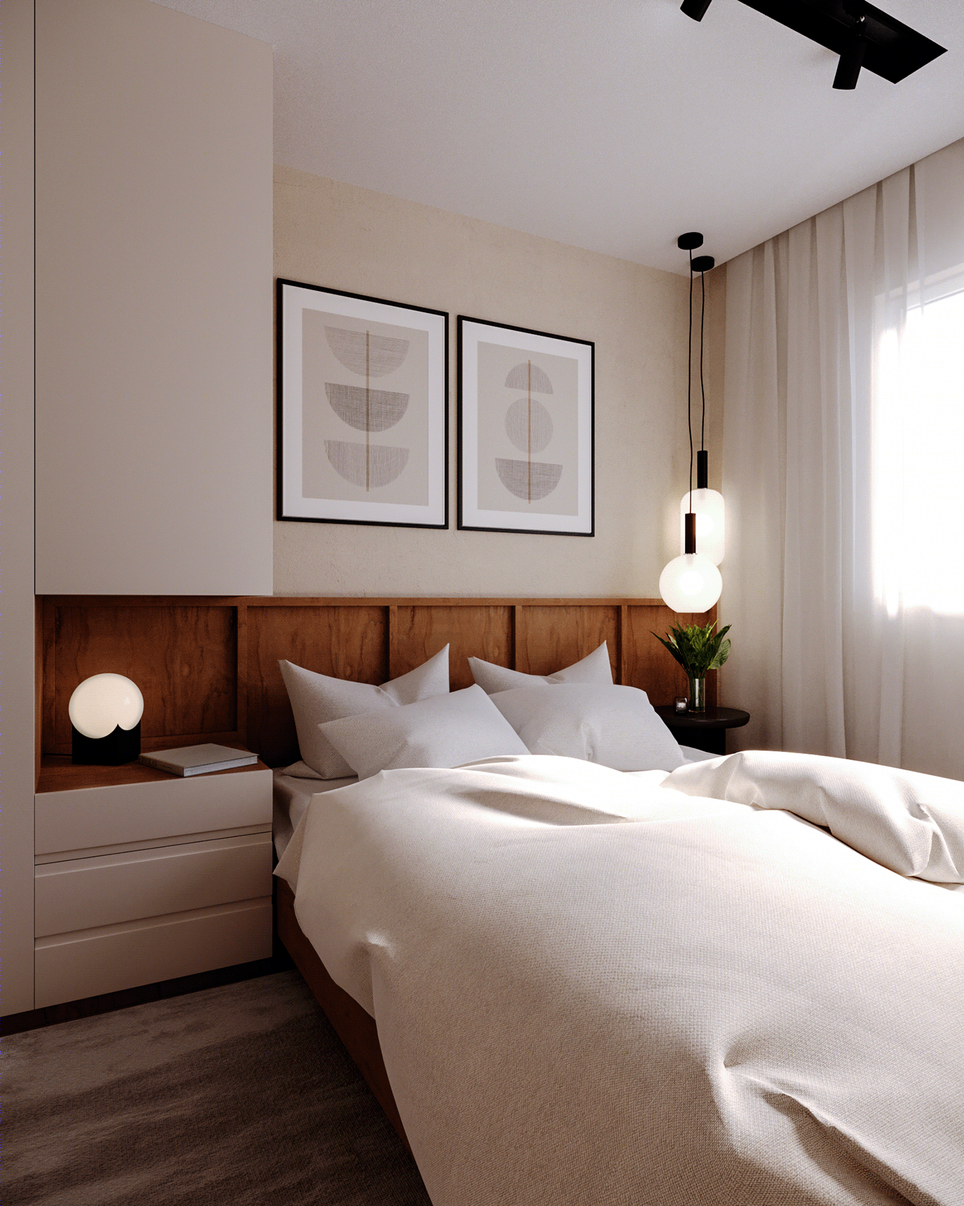 Render - Ap. AE: Bedroom 01-1