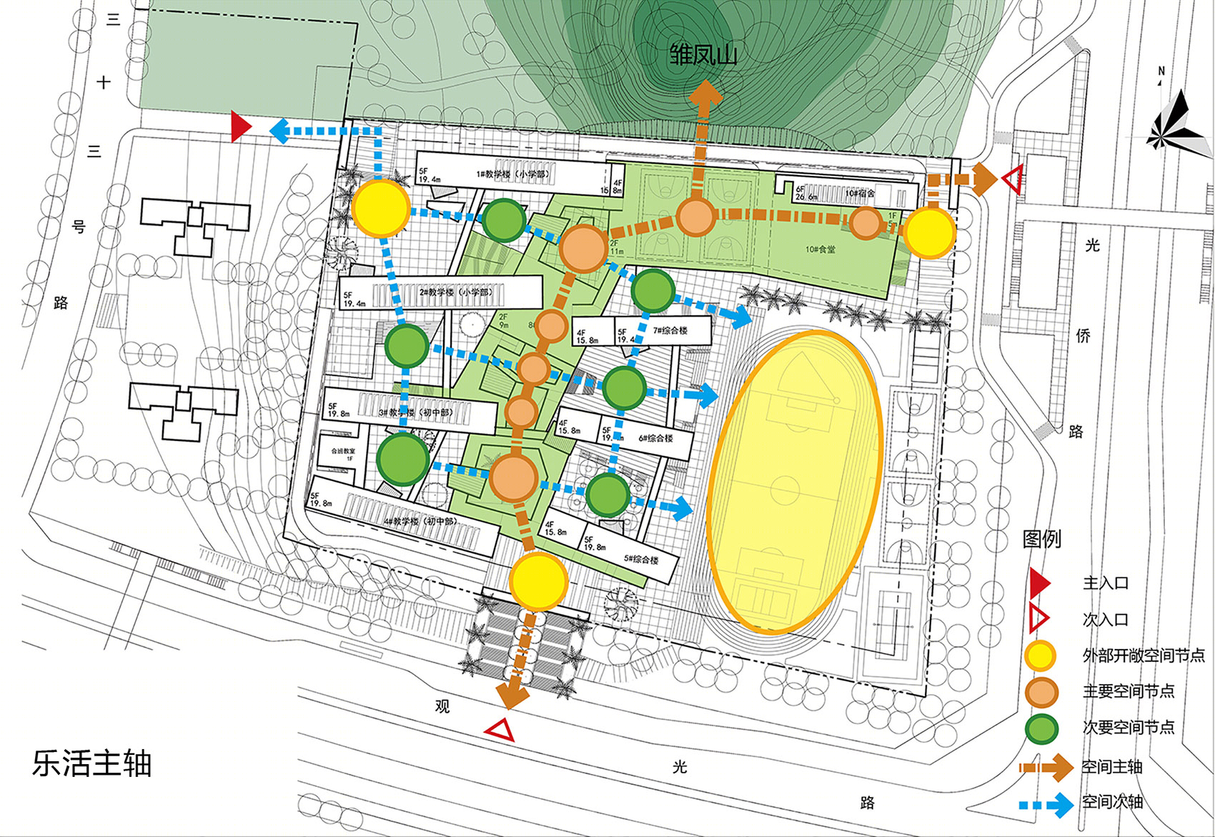 深圳市光明新区凤凰学校设计丨深圳大学建筑设计研究院有限公司“钟中+钟波涛”工作室-46