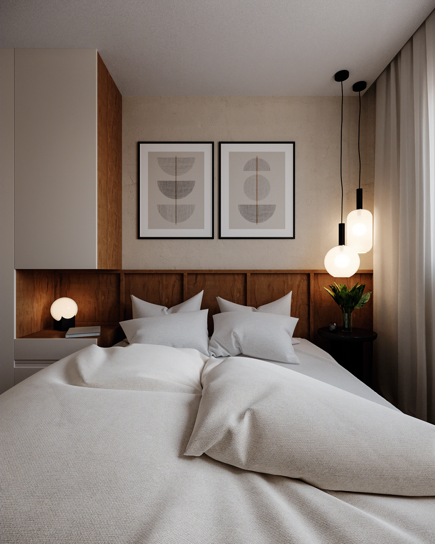 Render - Ap. AE: Bedroom 01-2