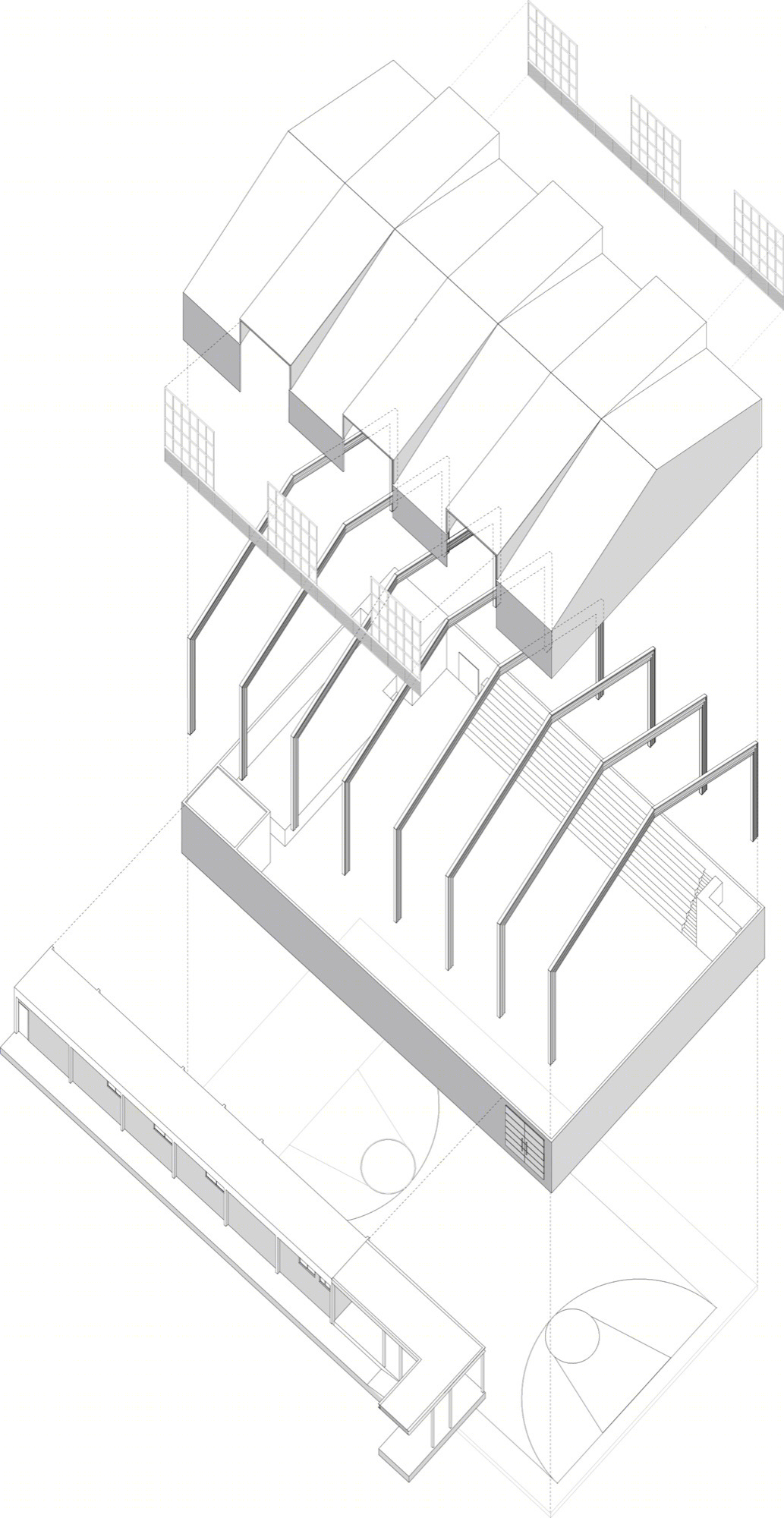 Lonquén 学校体育馆设计-2