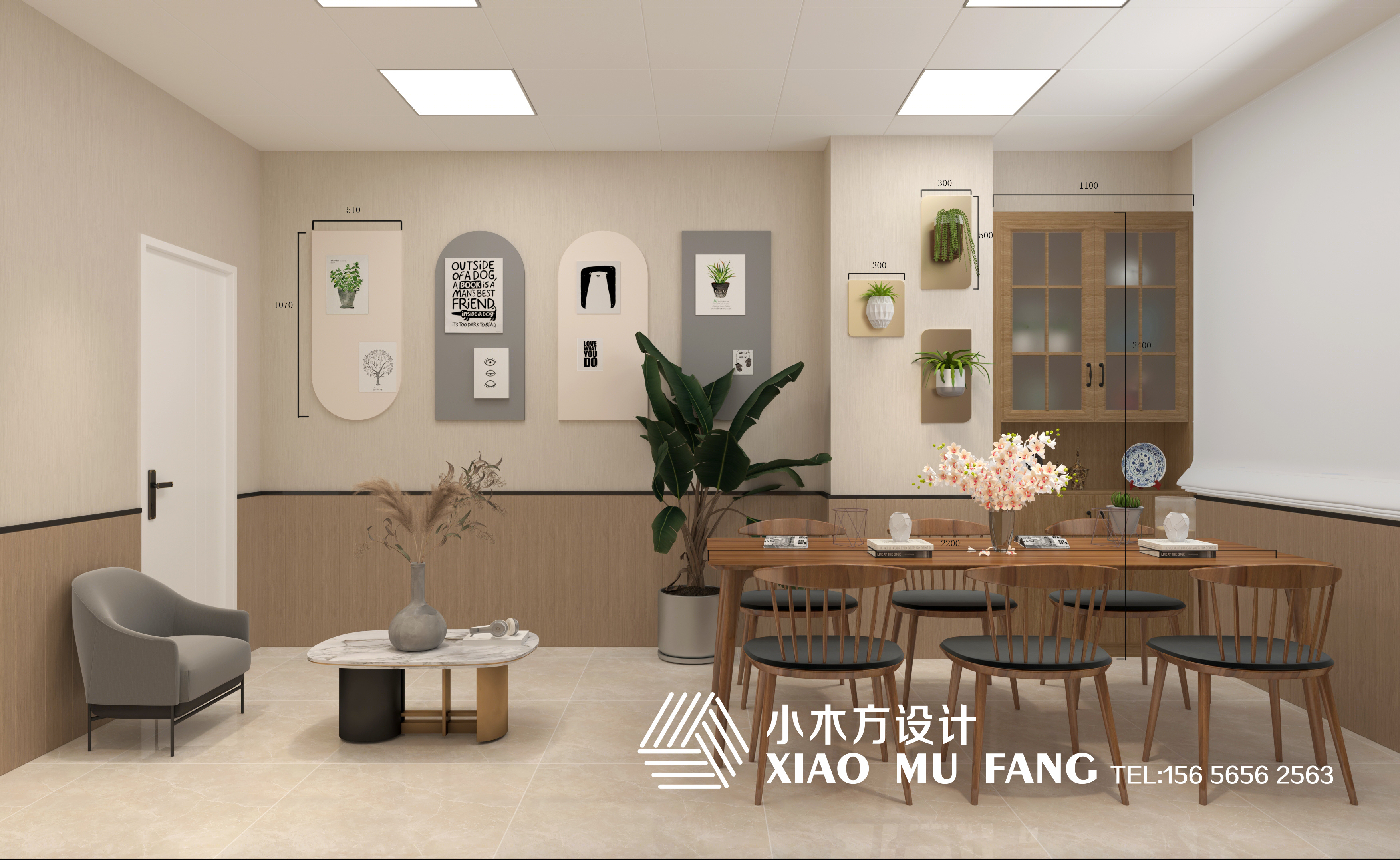 小空间变身舒适办公、休闲区，设计师的魔力改造！-2