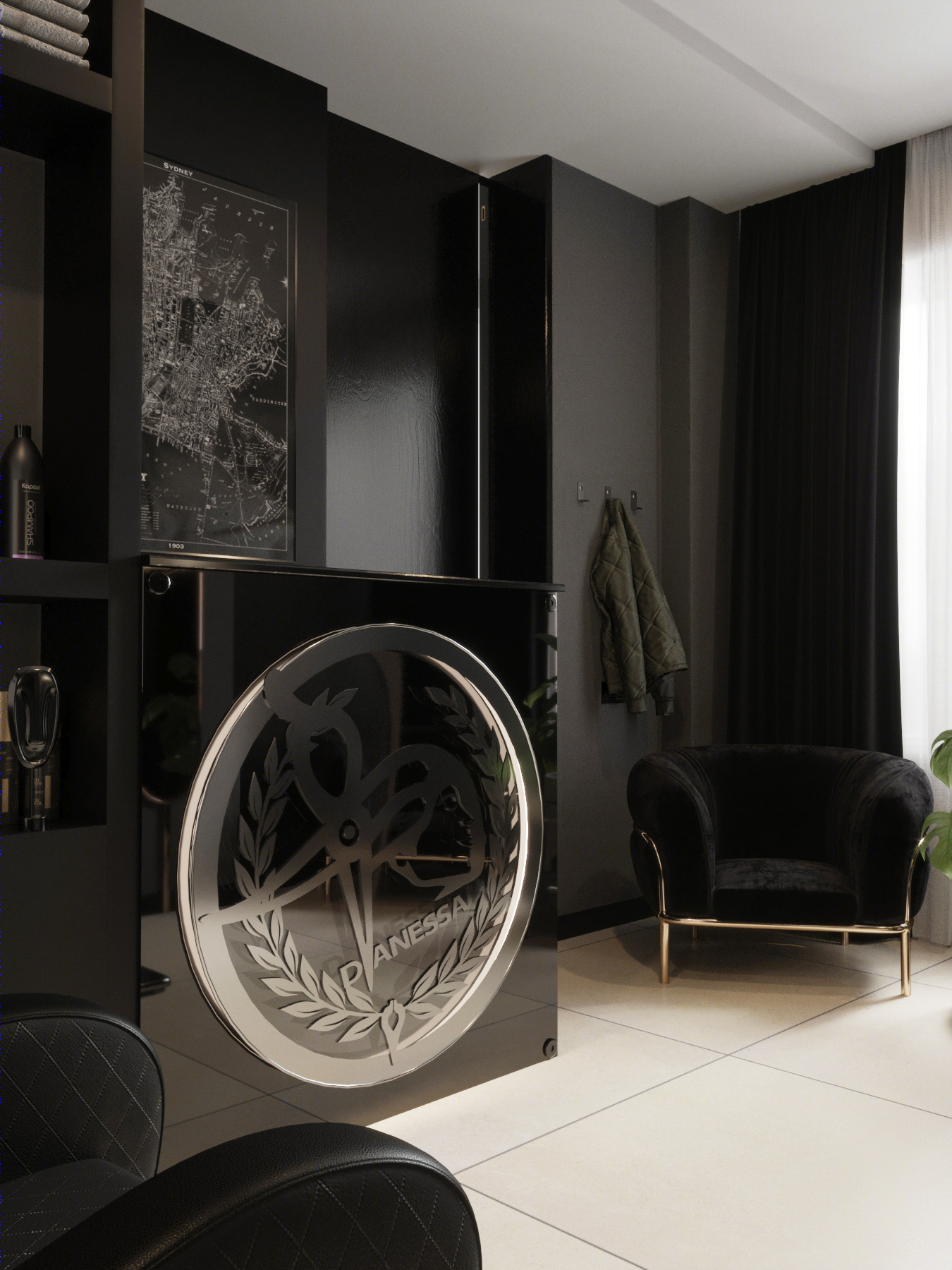 AVE 美容沙龙 | 3dsMax、Corona、Photoshop 打造的美容天堂-4