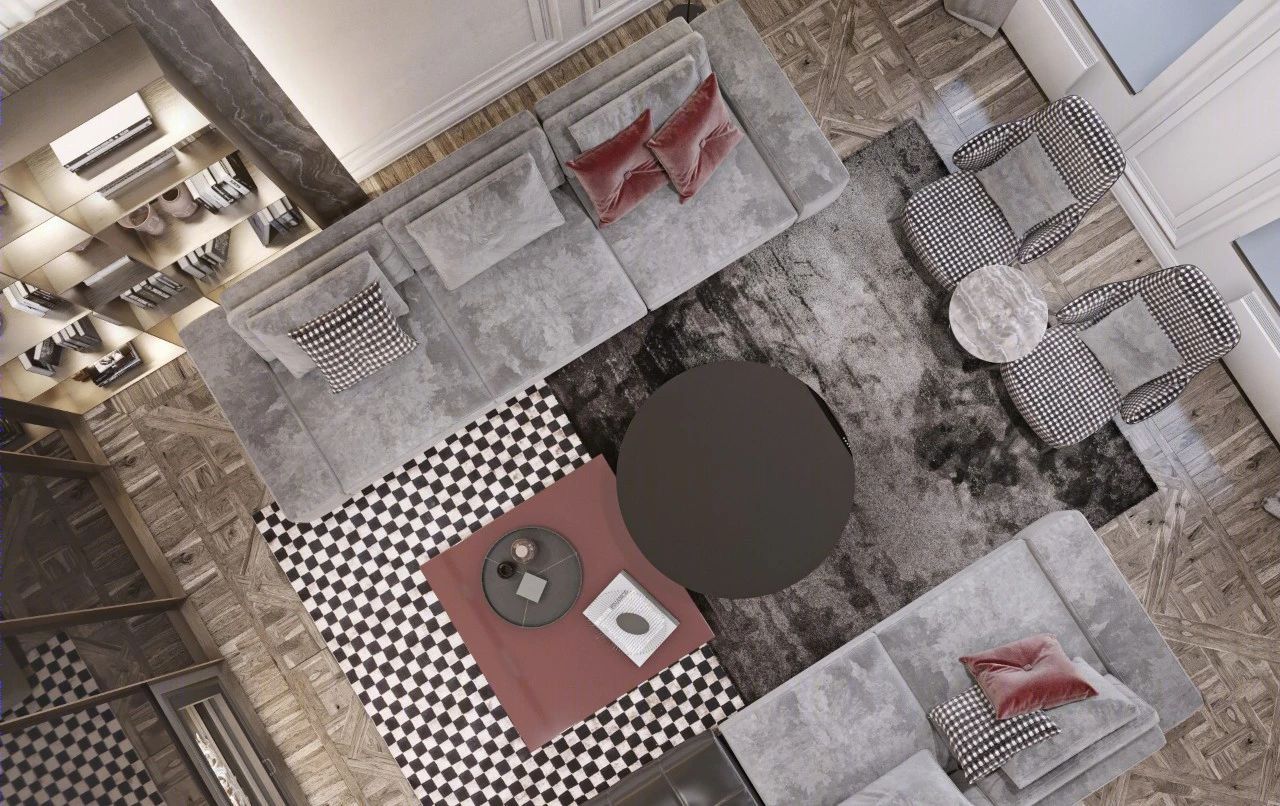 200㎡精致轻奢住宅-6