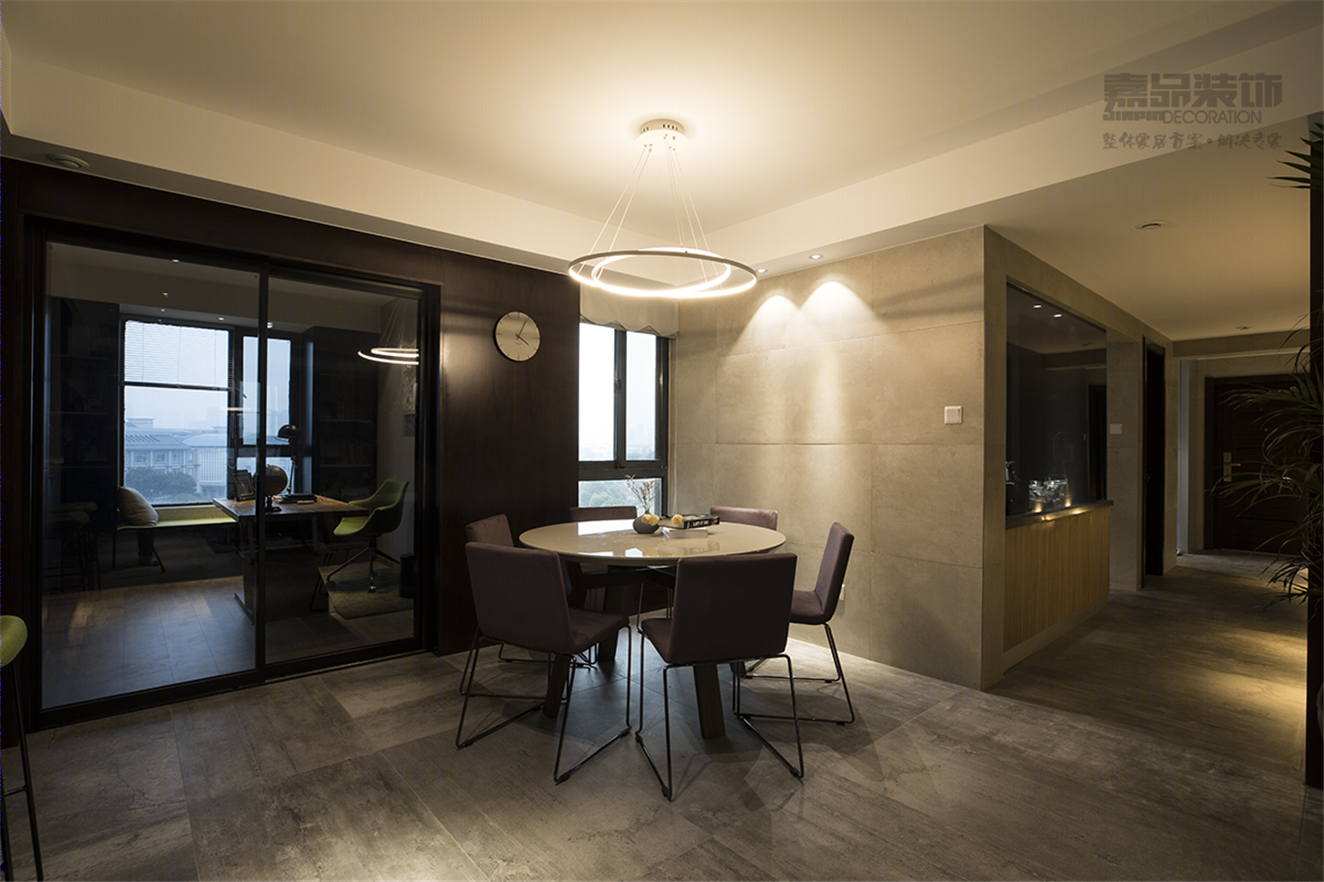 嘉品装饰打造 138M2 现代简约艺 HOUSE-5