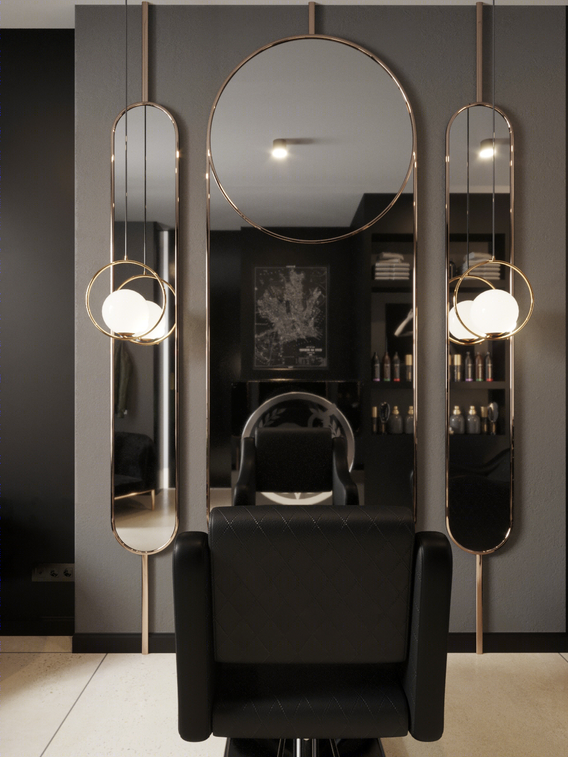 AVE 美容沙龙 | 3dsMax、Corona、Photoshop 打造的美容天堂-6