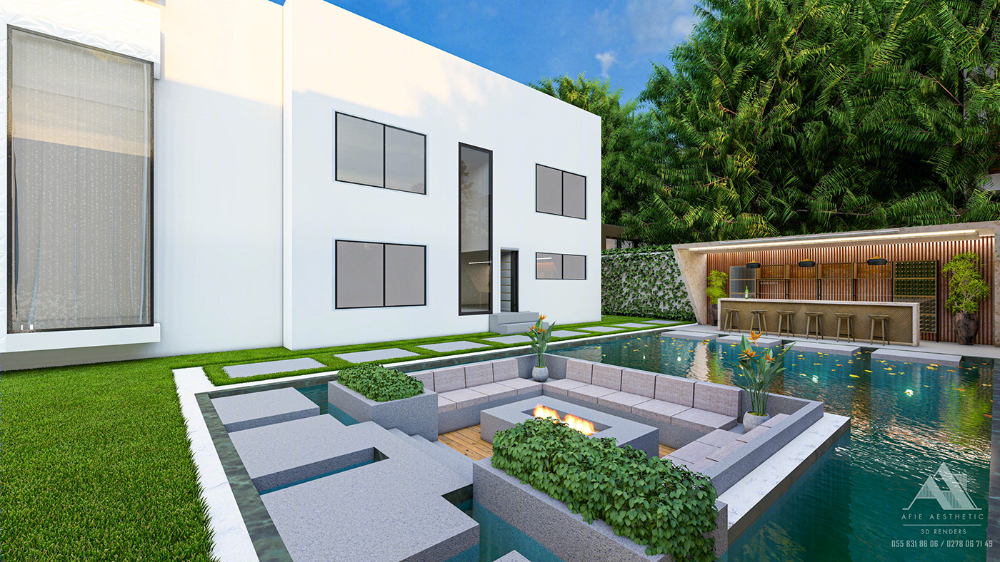 Anastasiya Gushchina丨别墅建筑丨Modern Family home-7