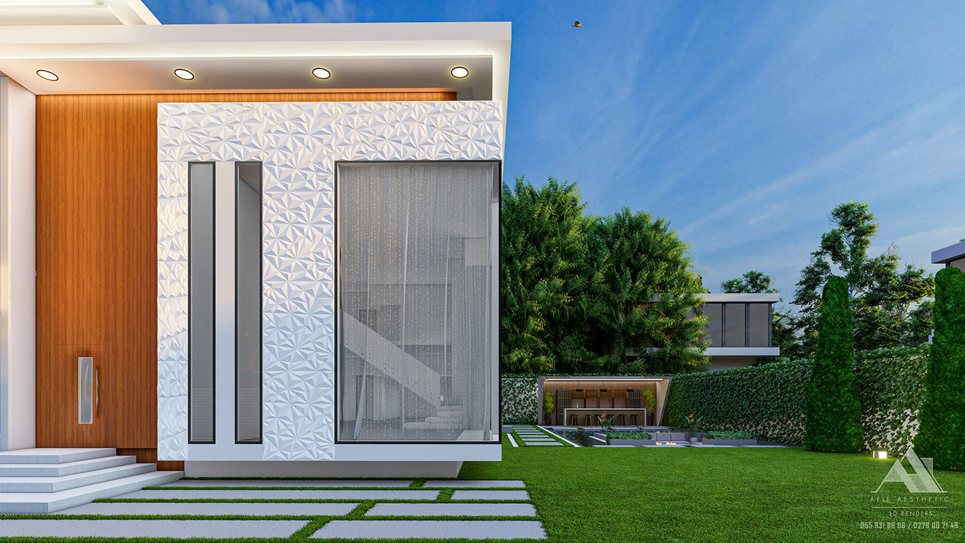 Anastasiya Gushchina丨别墅建筑丨Modern Family home-6