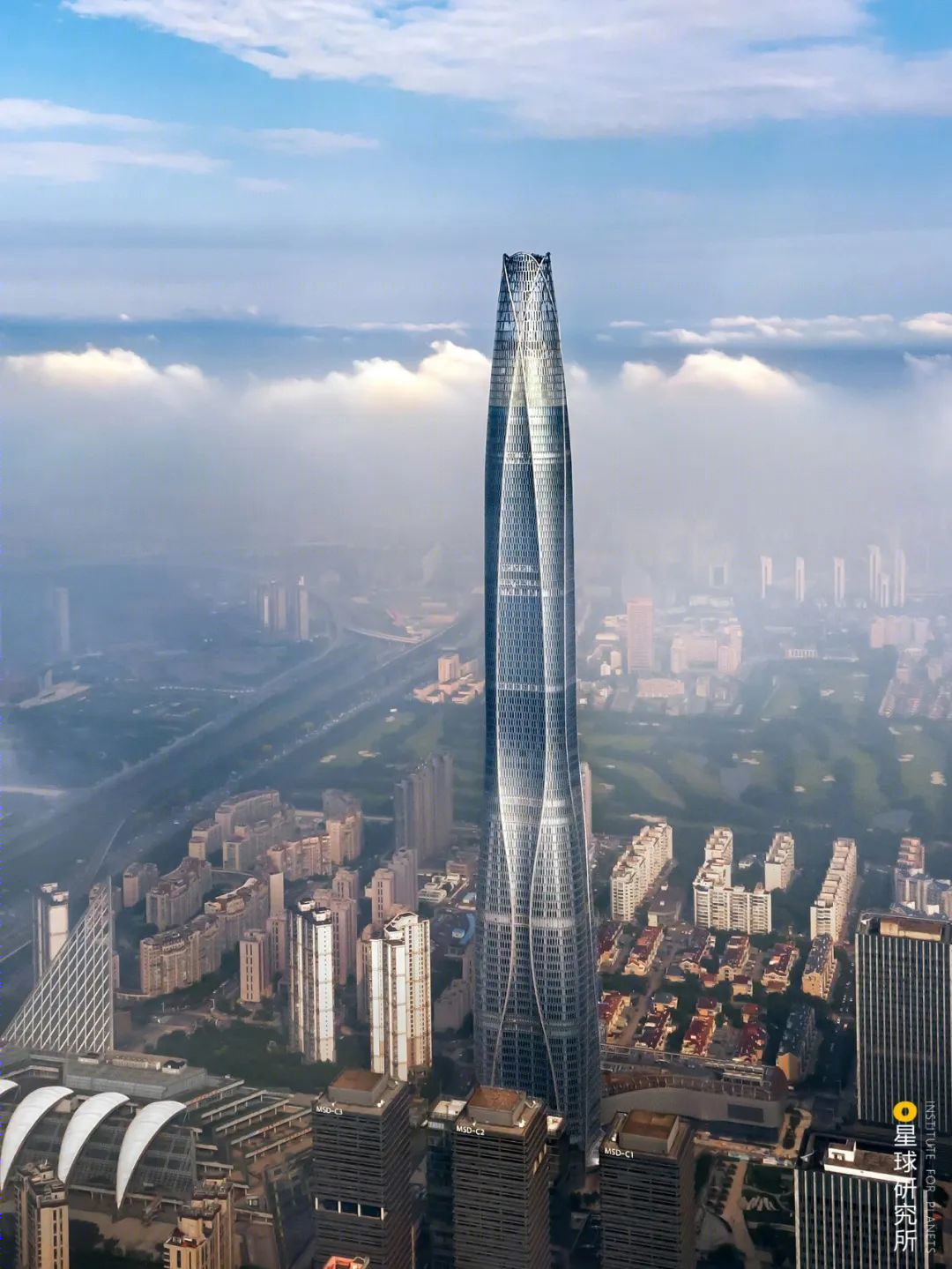天津周大福金融中心丨中国天津丨SOM建筑事务所-3
