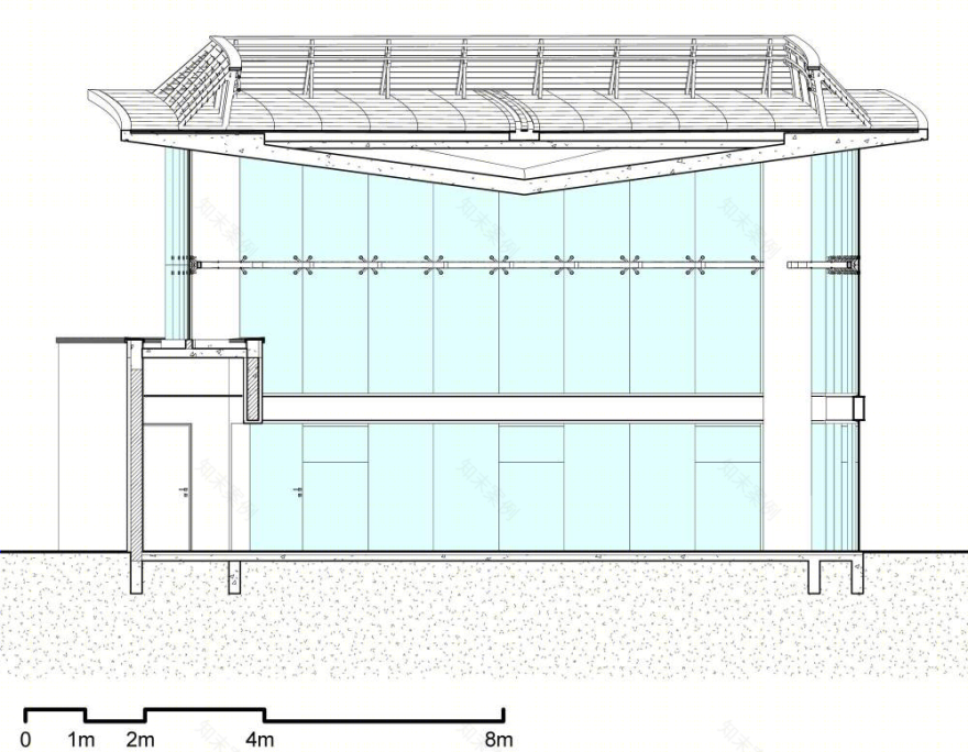 巴西 Pelotas 混合使用建筑 Casa Una，公共公园中的多功能建筑-40