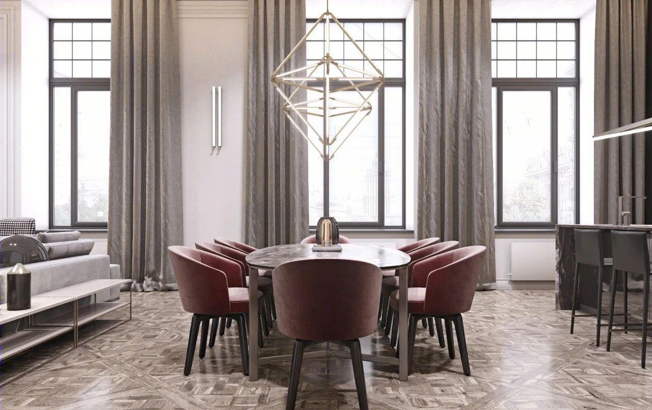 200㎡精致轻奢住宅-10