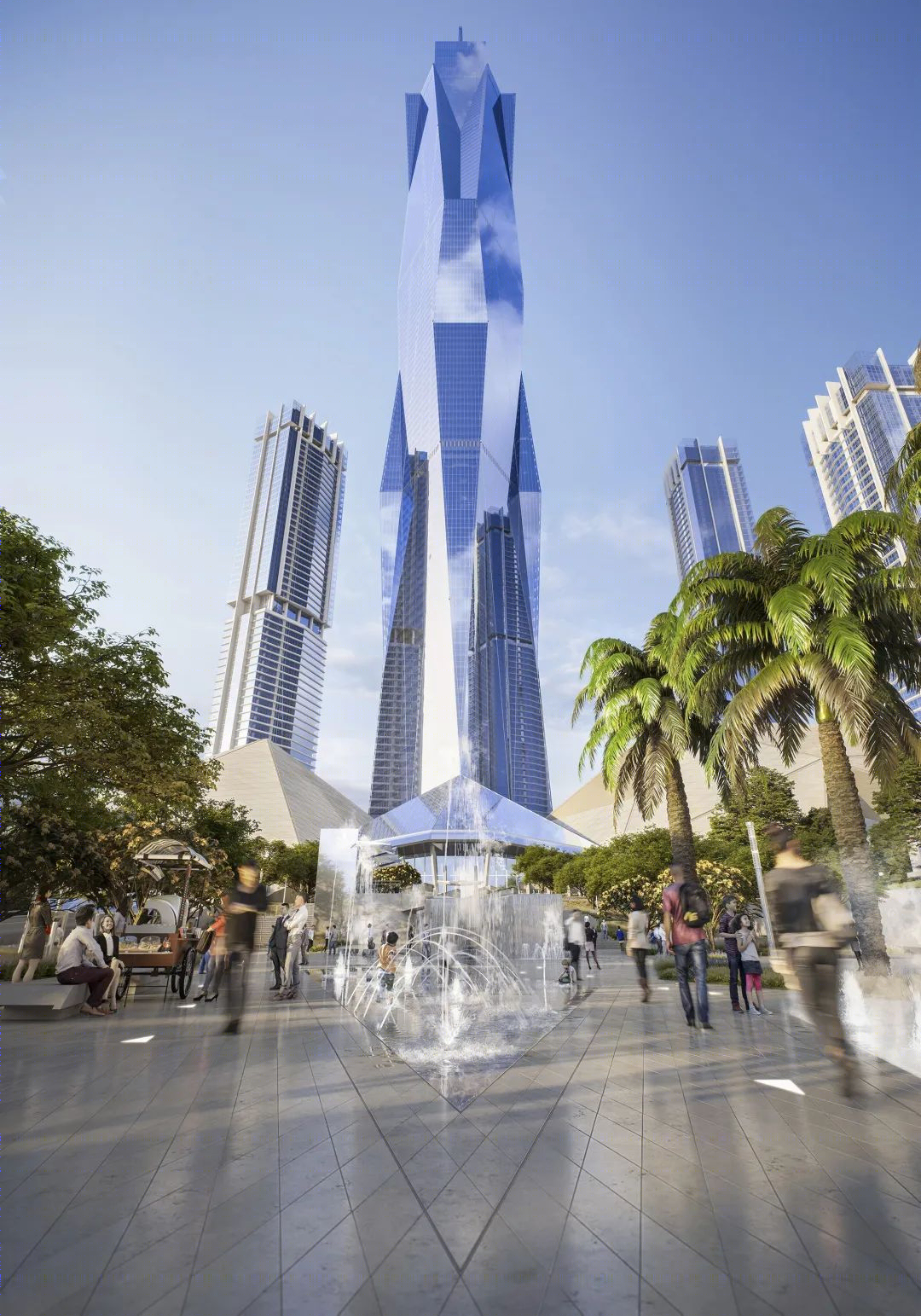 马来西亚新地标 · 644 米高的 Merdeka 118 塔丨马来西亚吉隆坡丨Fender Katsalidis 建筑事务所-18