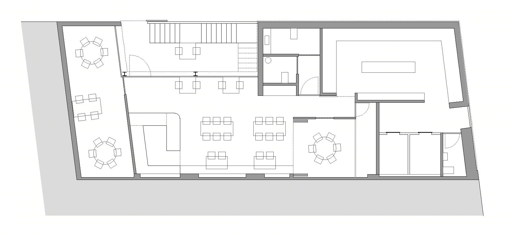 旧屋新生，美食与优雅共融的餐厅设计-2