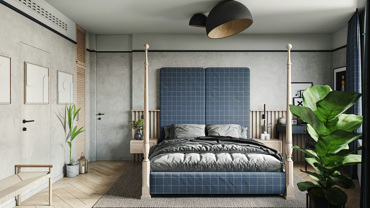 莫斯科156㎡住宅设计， 既舒适又有意境-12