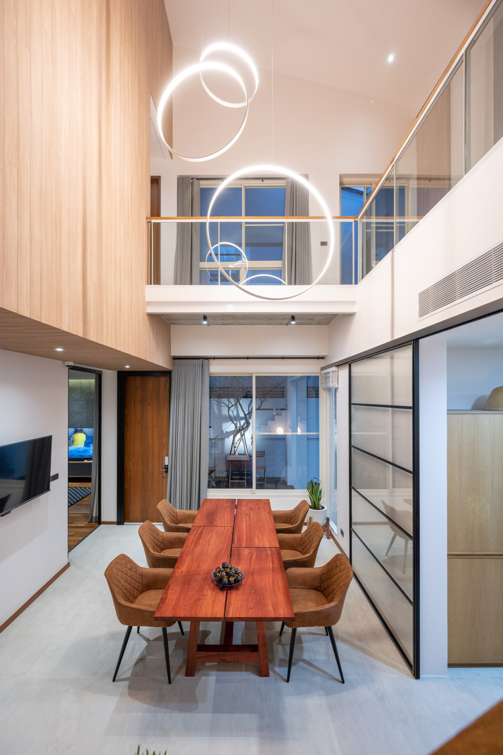 泰国 Baan PA*Ma*住宅 | 绿色核心、家庭共享空间与自然光线-17