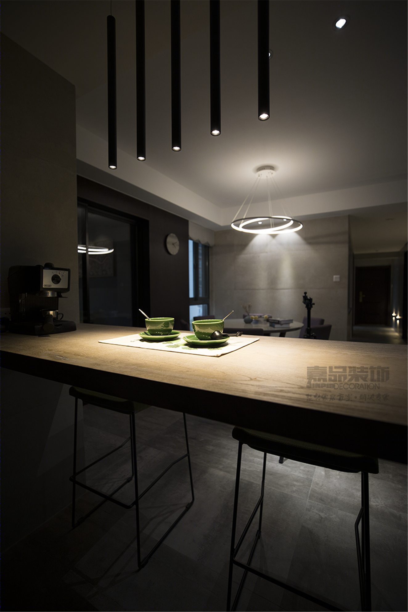 嘉品装饰打造 138M2 现代简约艺 HOUSE-9