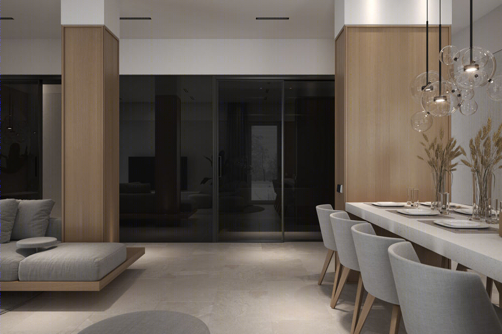 Sosnovaya 室内设计典范丨Andrew & Darya Zhlobich-6