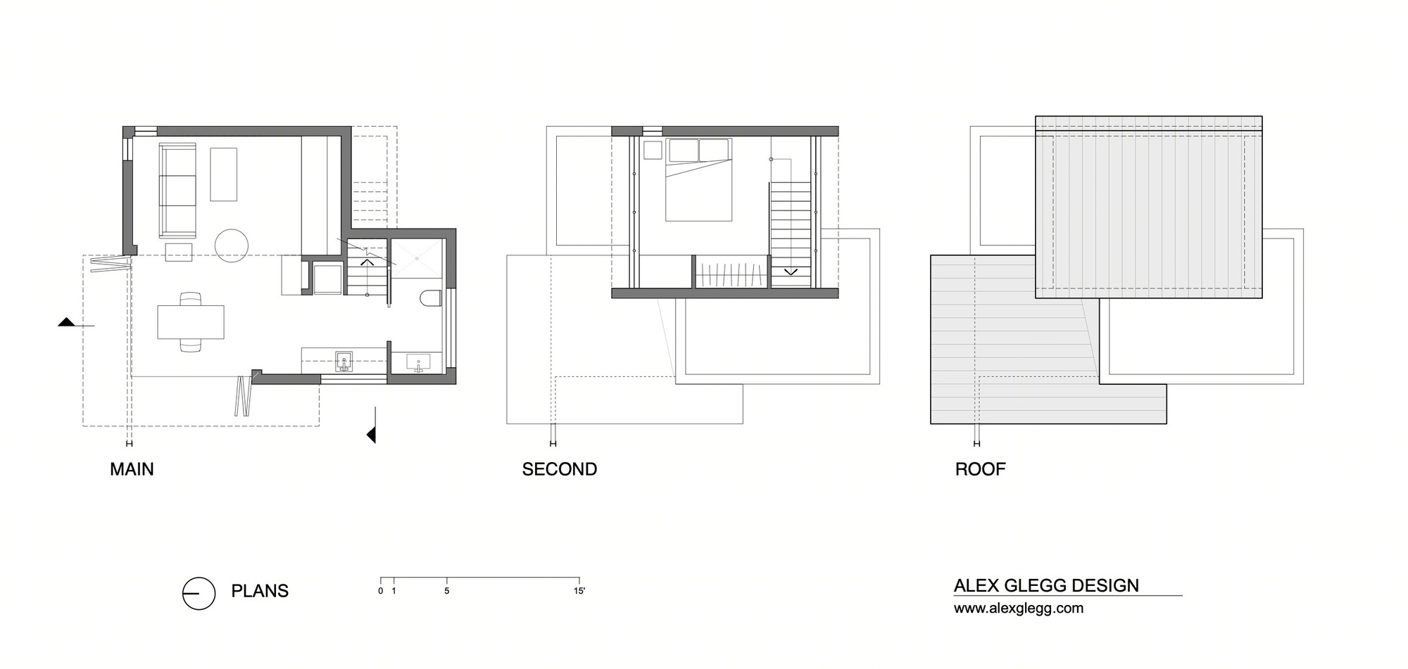 温哥华 Laneway House 别墅设计，打造室内外无缝连接空间-2