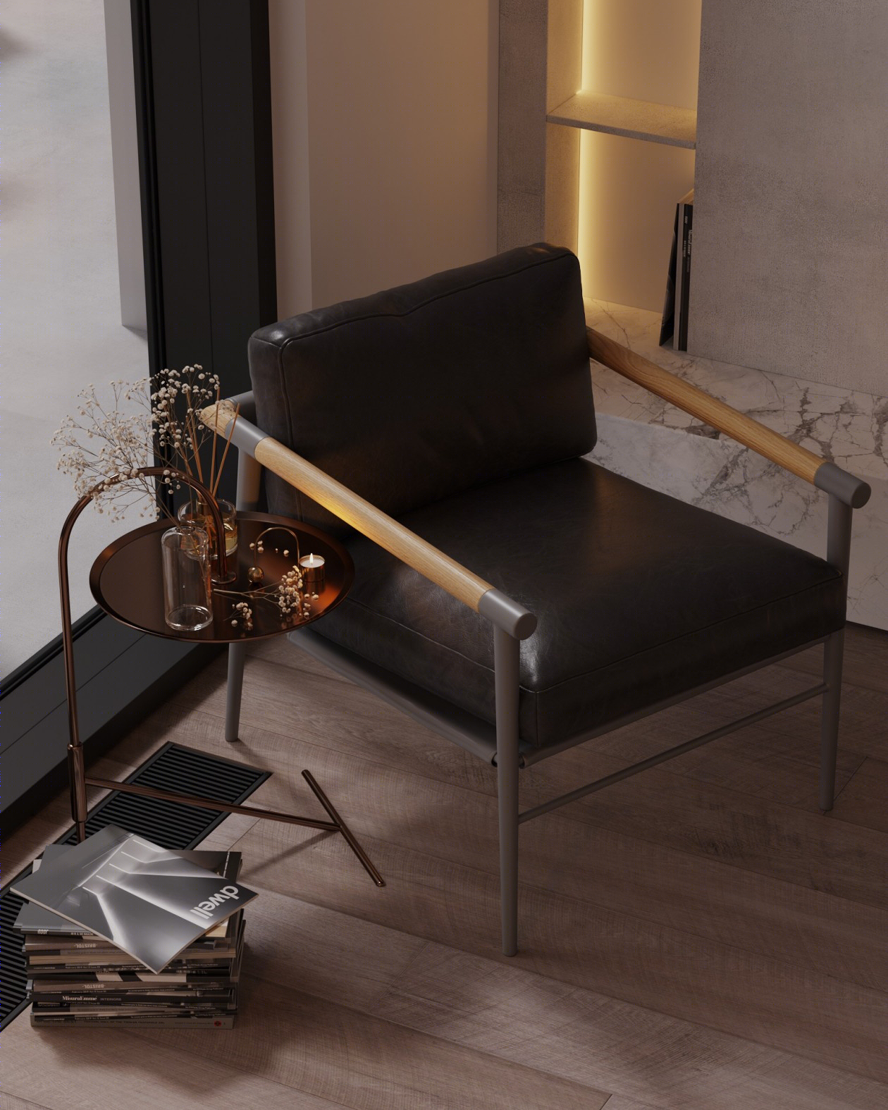 白色系现代简约风设计-12