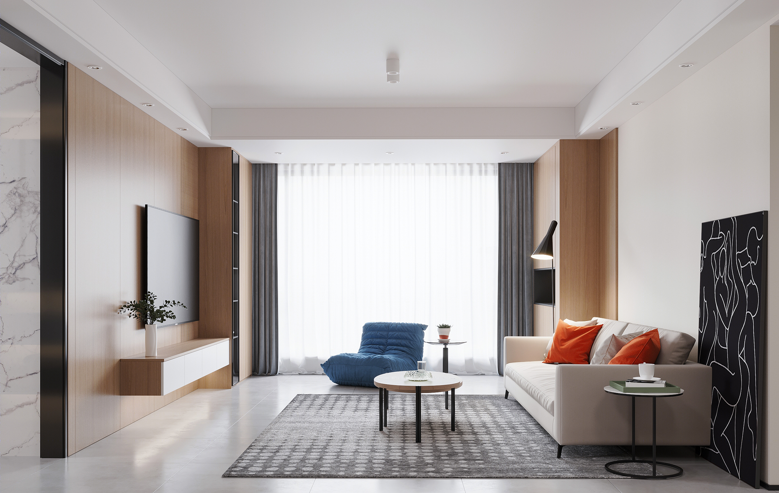 知名设计师打造高品质住宅，现代简约风范展露无遗-57