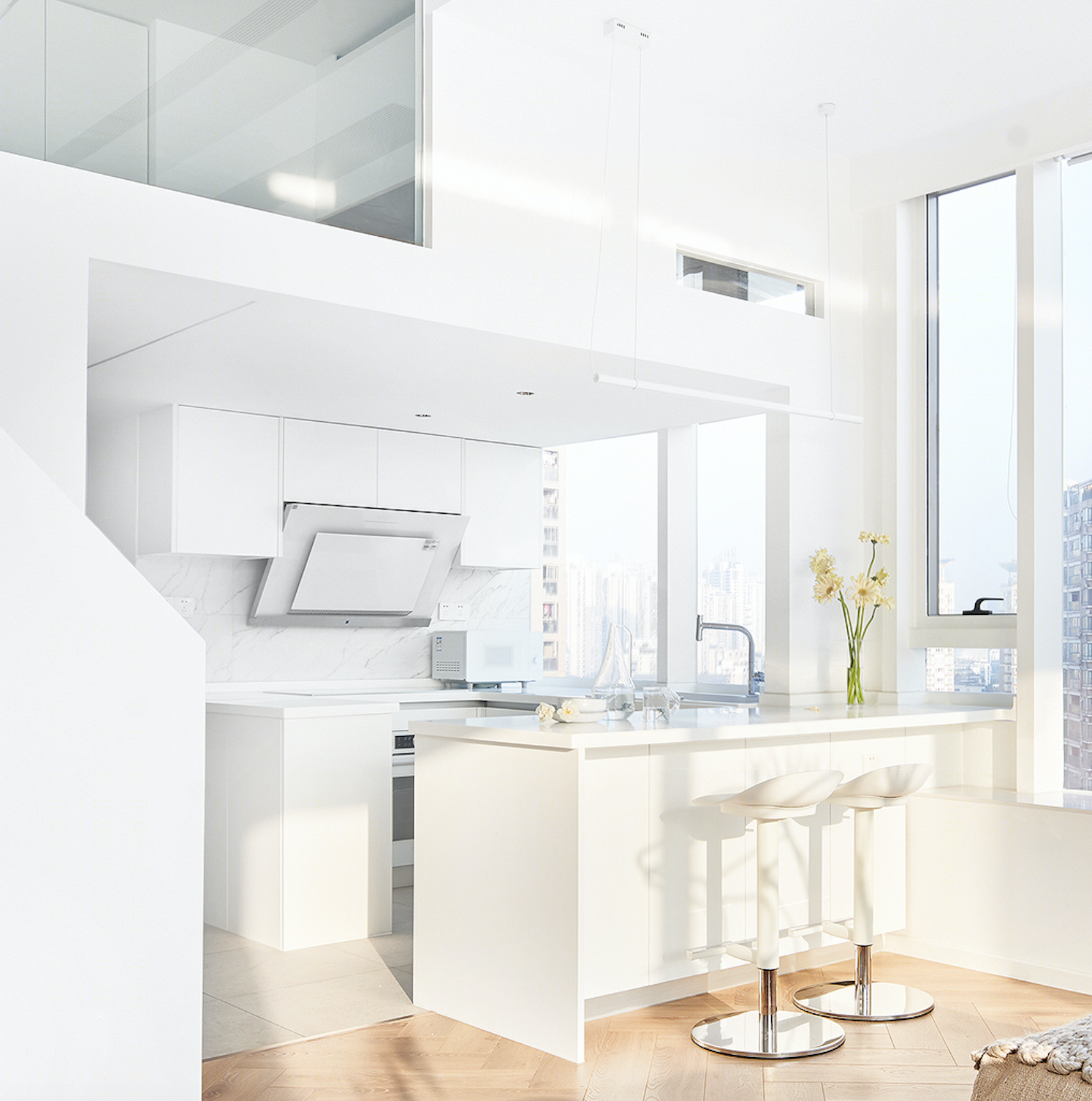 小户型变豪华 Studio，无敌夜景尽收眼底-16