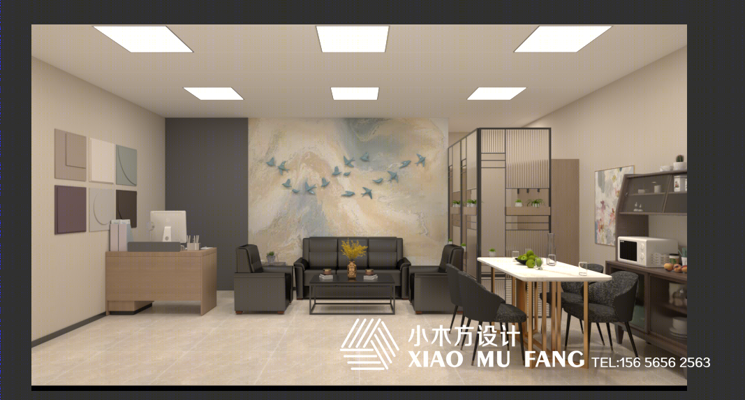 小空间变身舒适办公、休闲区，设计师的魔力改造！-5