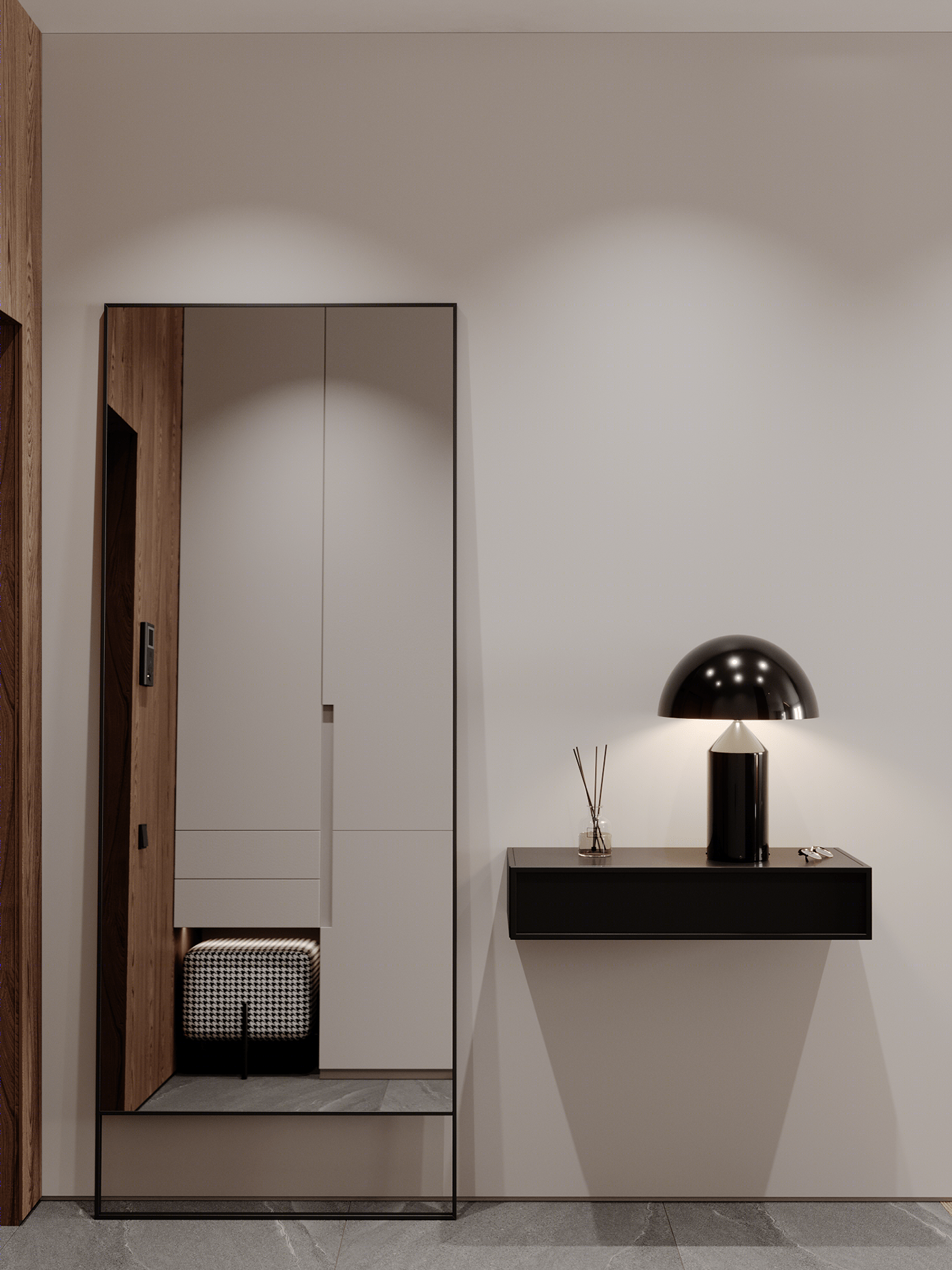 90平 开放式户型设计-1