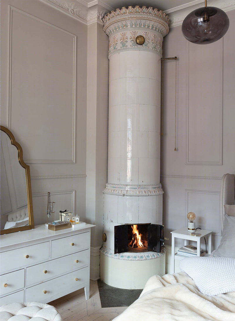 造型、砖墙和玻璃隔断：具有时尚设计方案的优雅公寓-4