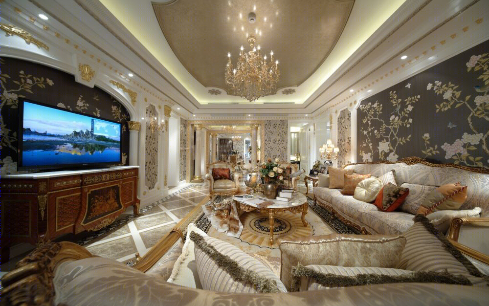 泉州浦西万达公馆现代简约样板房-3