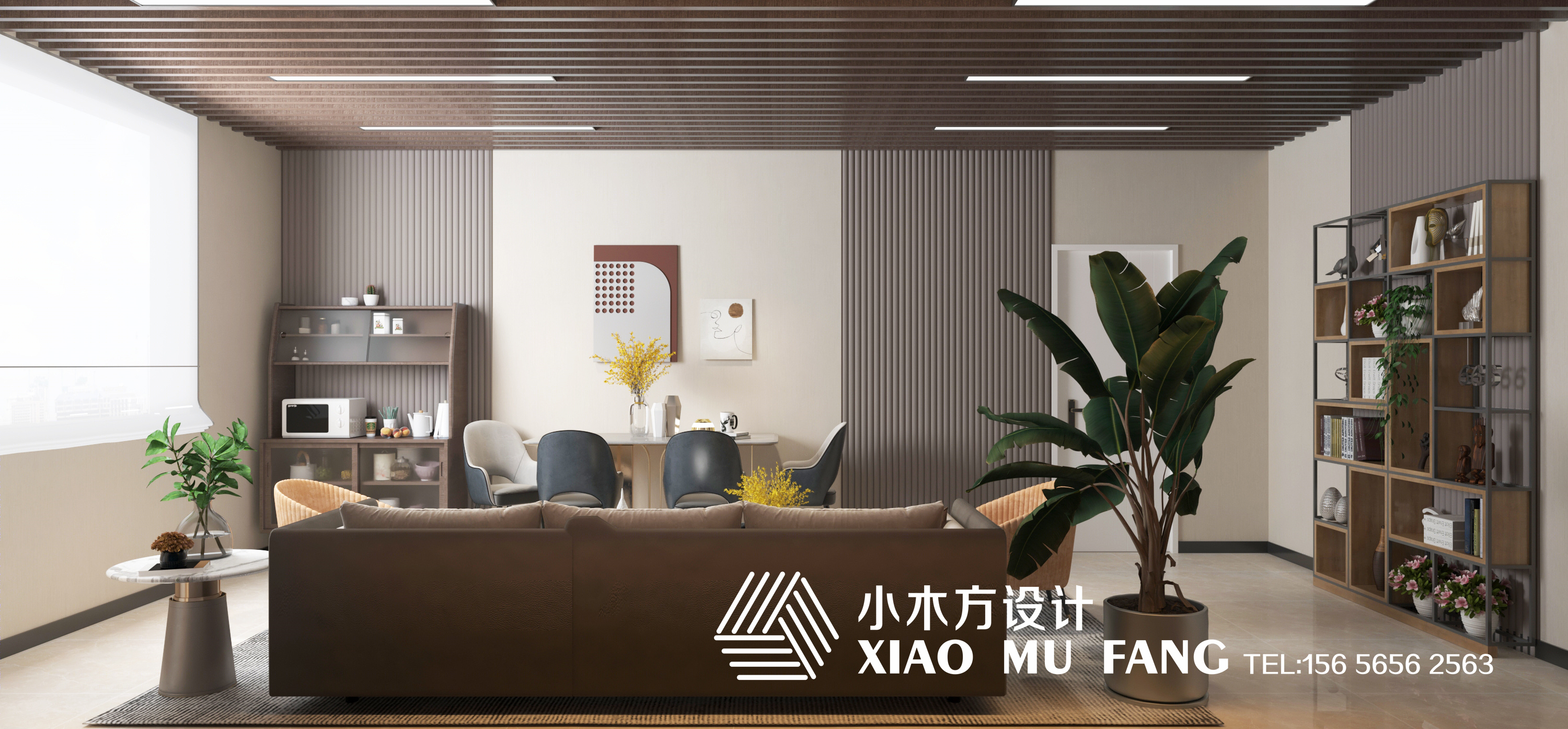 小空间变身舒适办公、休闲区，设计师的魔力改造！-6
