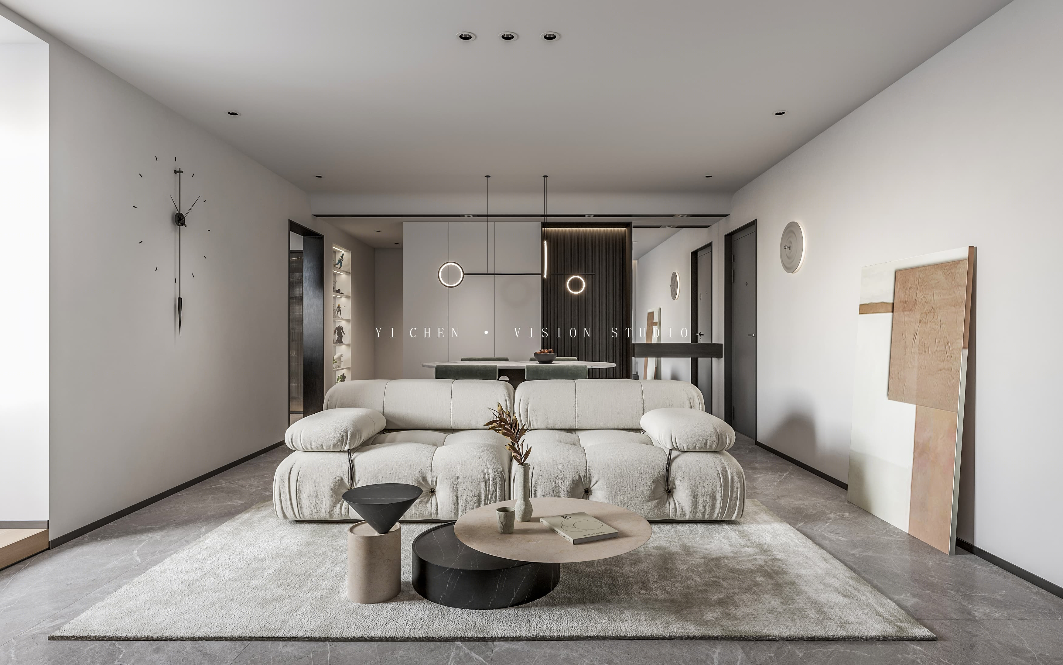 屹尘现代风格豪宅设计-8