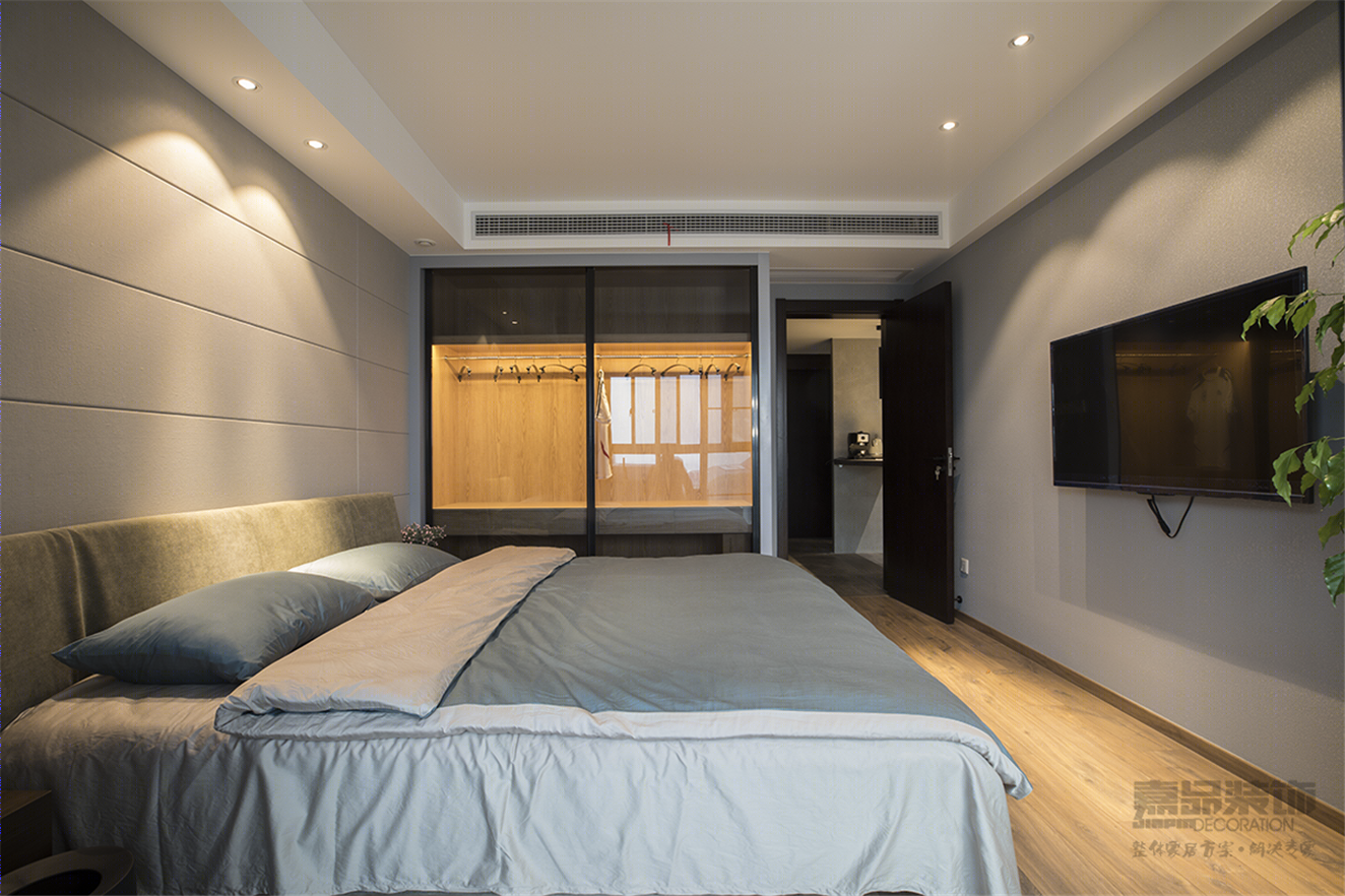 嘉品装饰打造 138M2 现代简约艺 HOUSE-15