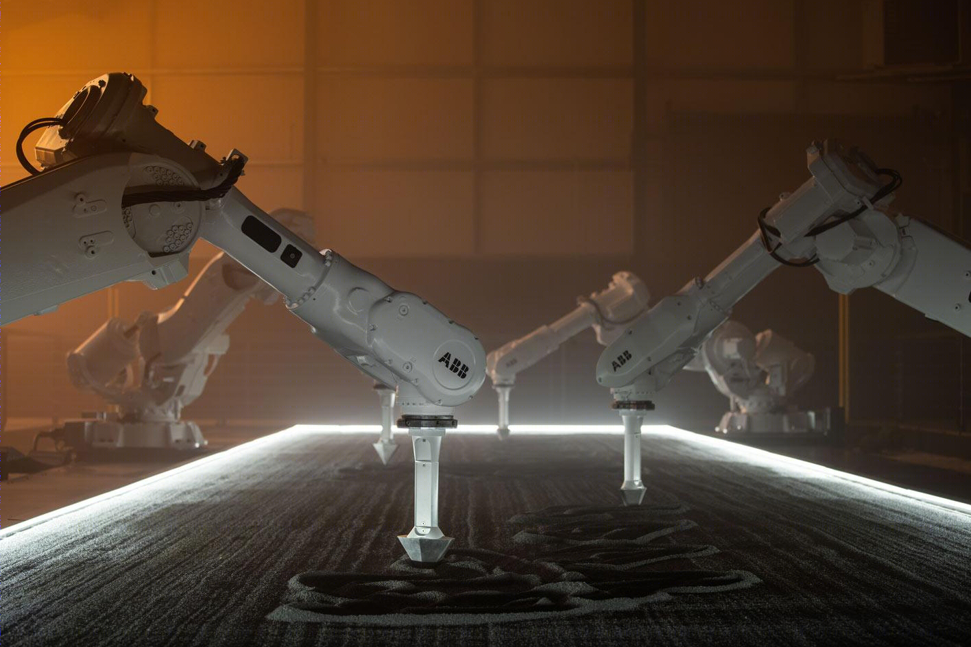 东京奥运艺术装置 | 机器人打造日本禅意花园-6