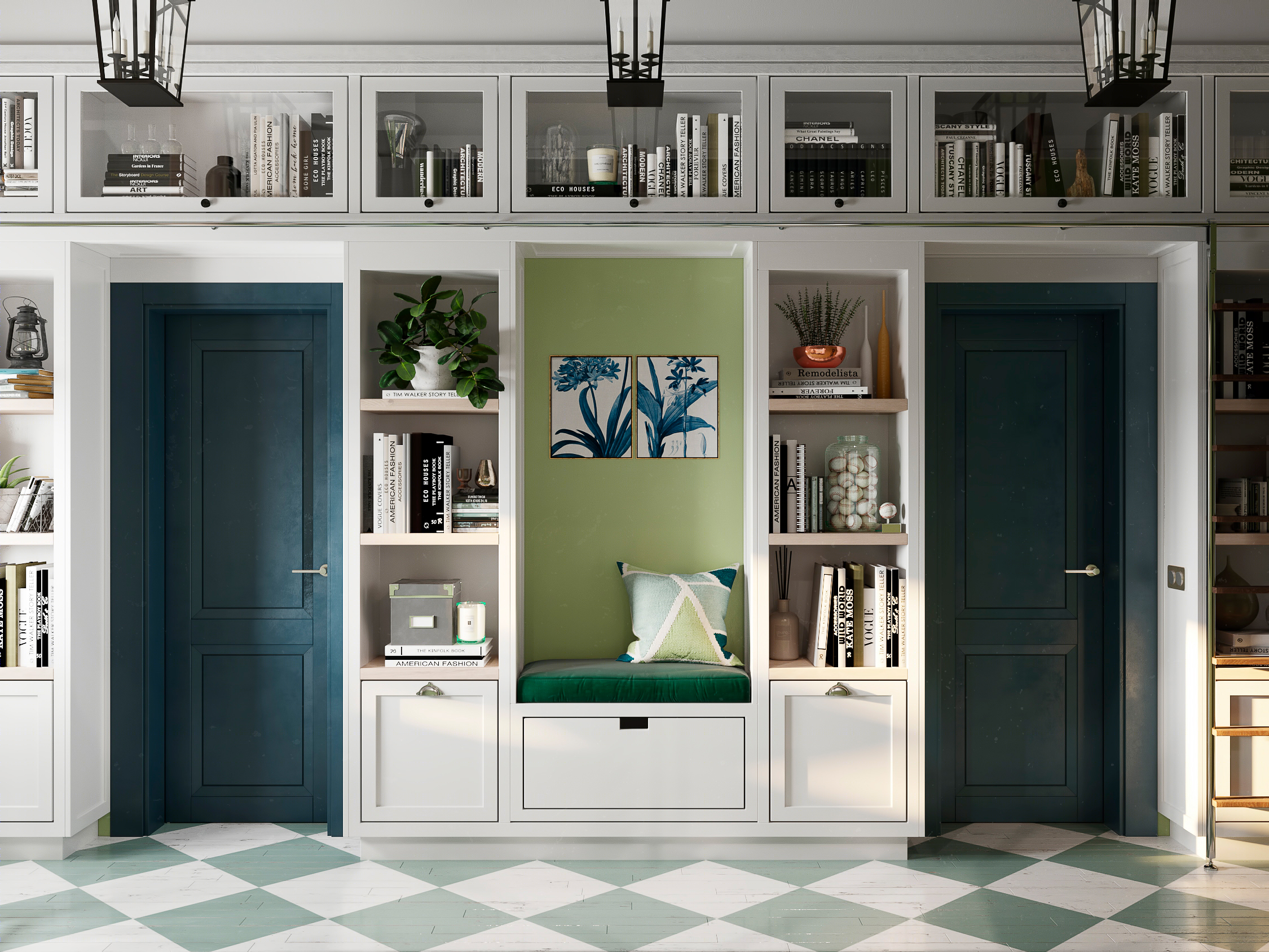 俄罗斯莫斯科地区现代家庭住宅设计-13