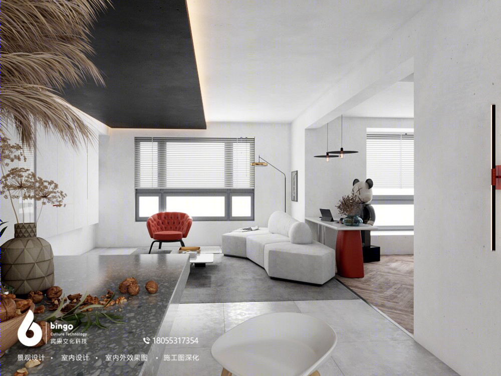 现代极简留白写实风家居设计-9